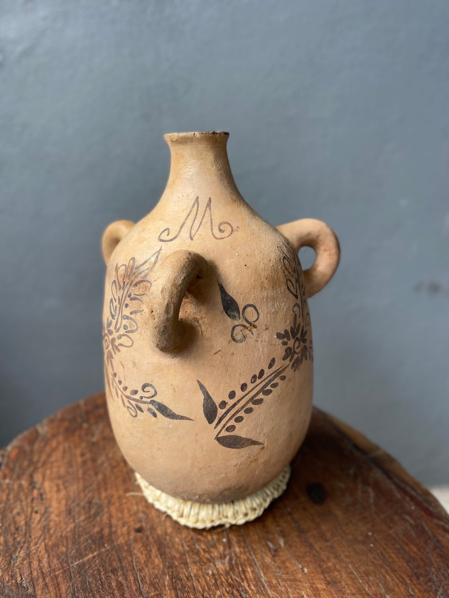 Folk Art Mezcal Jug from Mexico