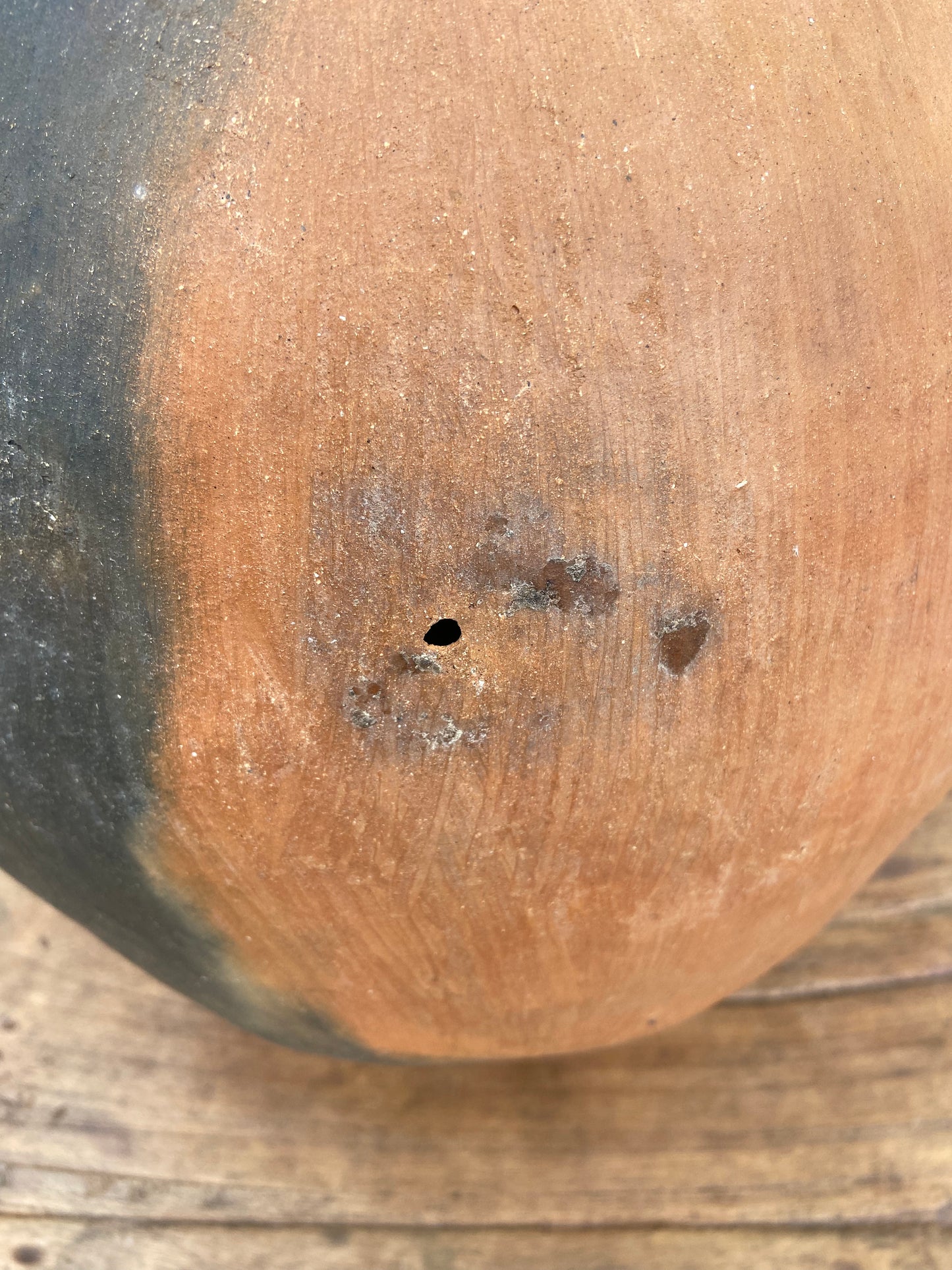 Three Handle Ceramic Vessel / Olla de Tres Asas