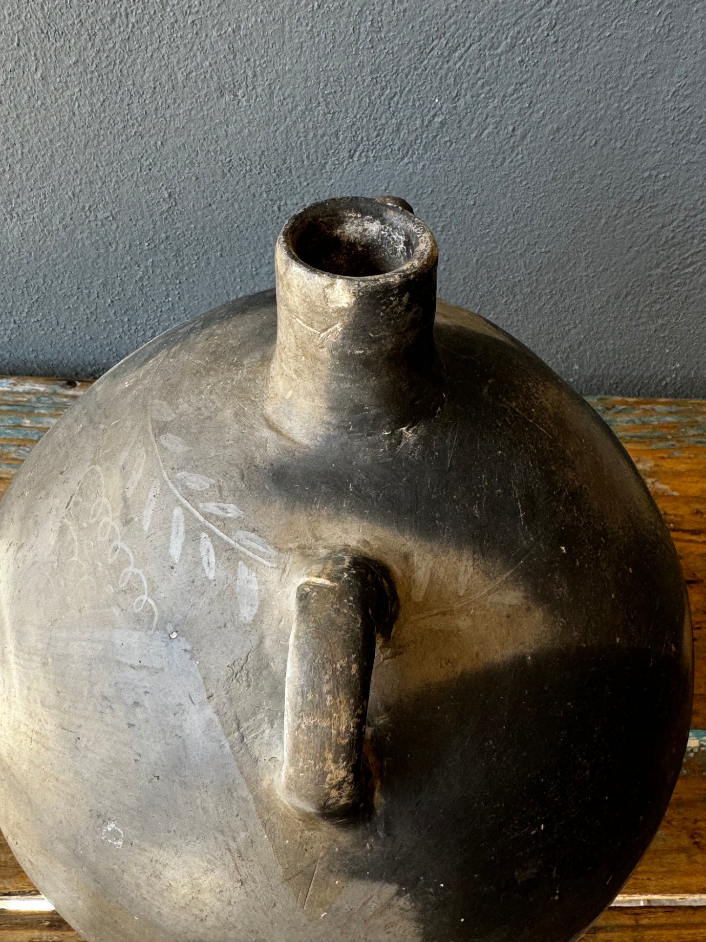 Black Clay Mezcalero From Oaxaca, 1950’s | Mezcalero De Barro Negro, Años 50’s