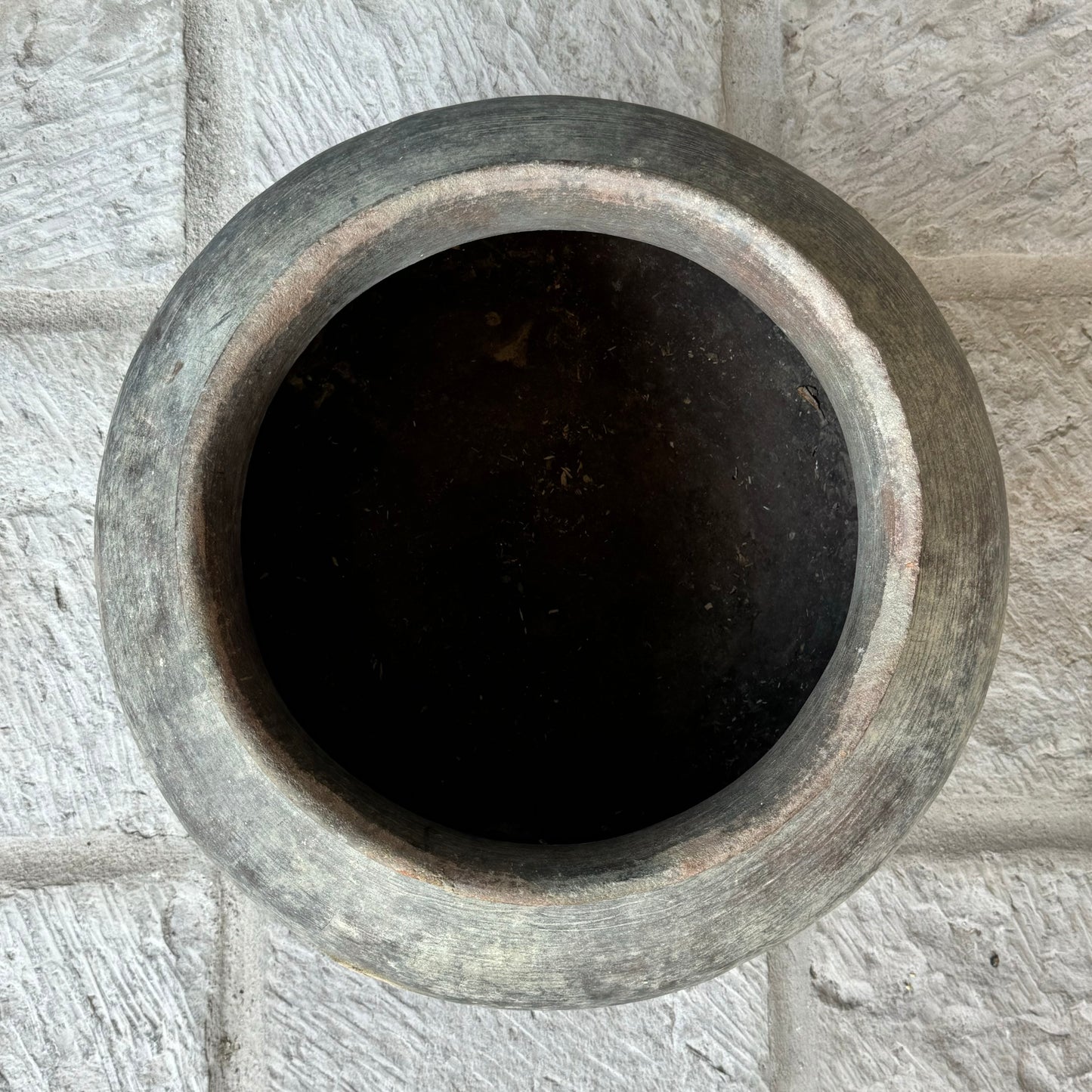 Mixteca Wide Mouth Water Pot From Oaxaca