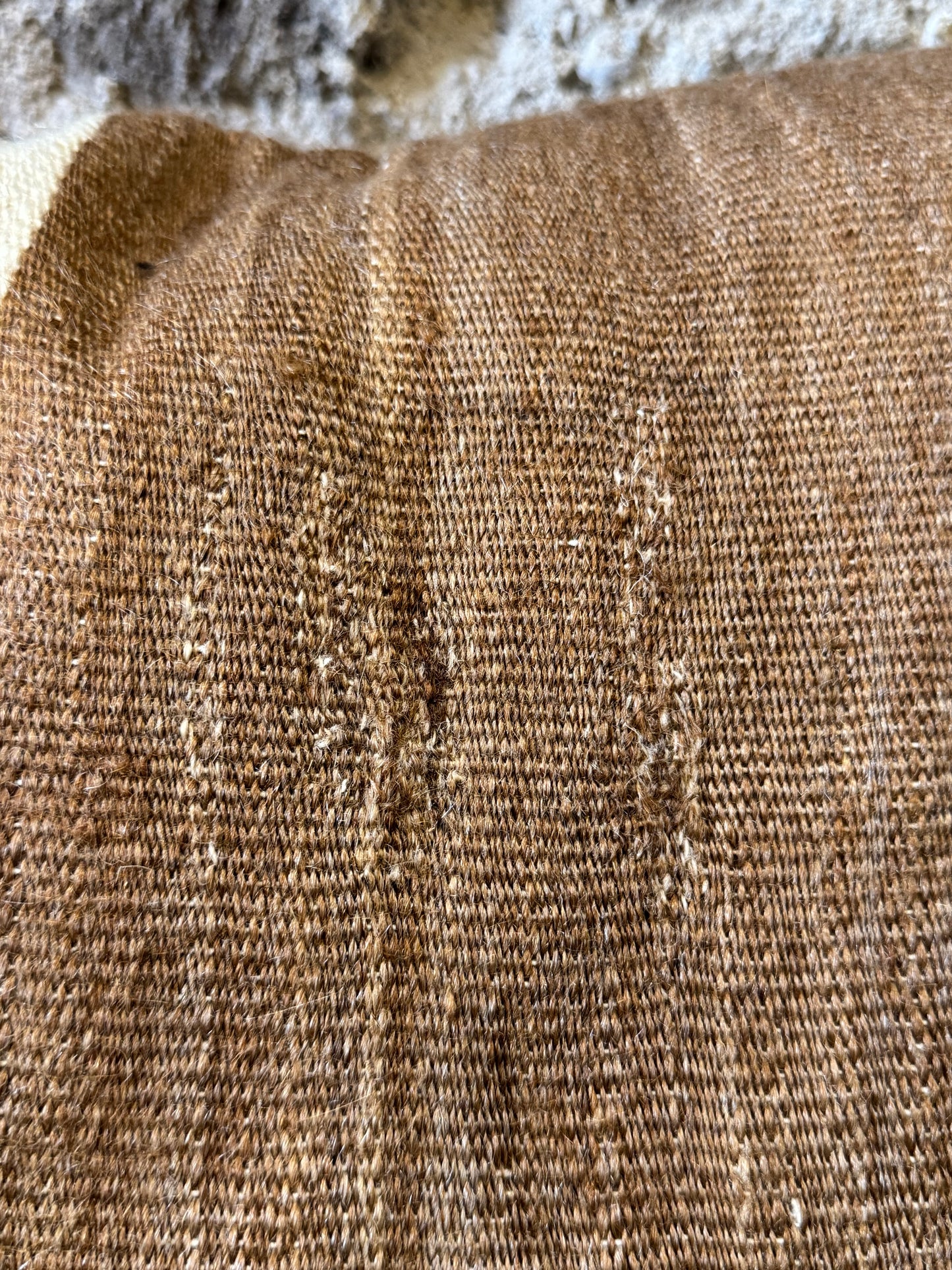 Vintage Angora Pillow Cover From Turkey/ Funda De Cojín Angora Vintage