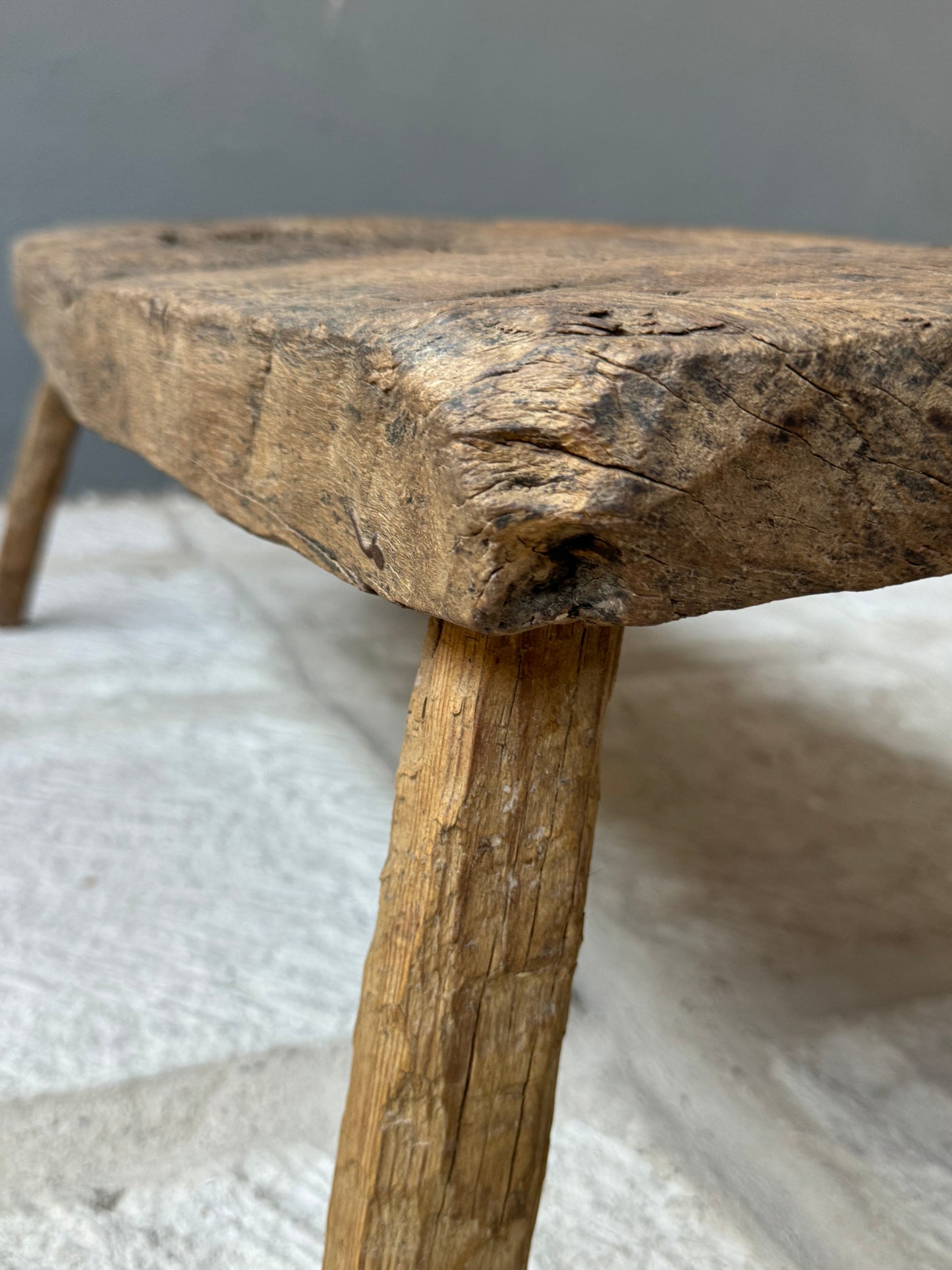 Primitive Mesquite Bench From Guanajuato/ Banca Primitiva De Mesquite De Guanajuato