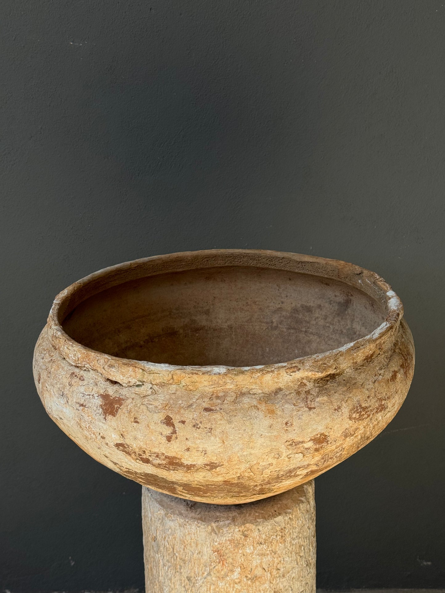 Terracotta Bowl From Central Yucatan, Early 20th Century