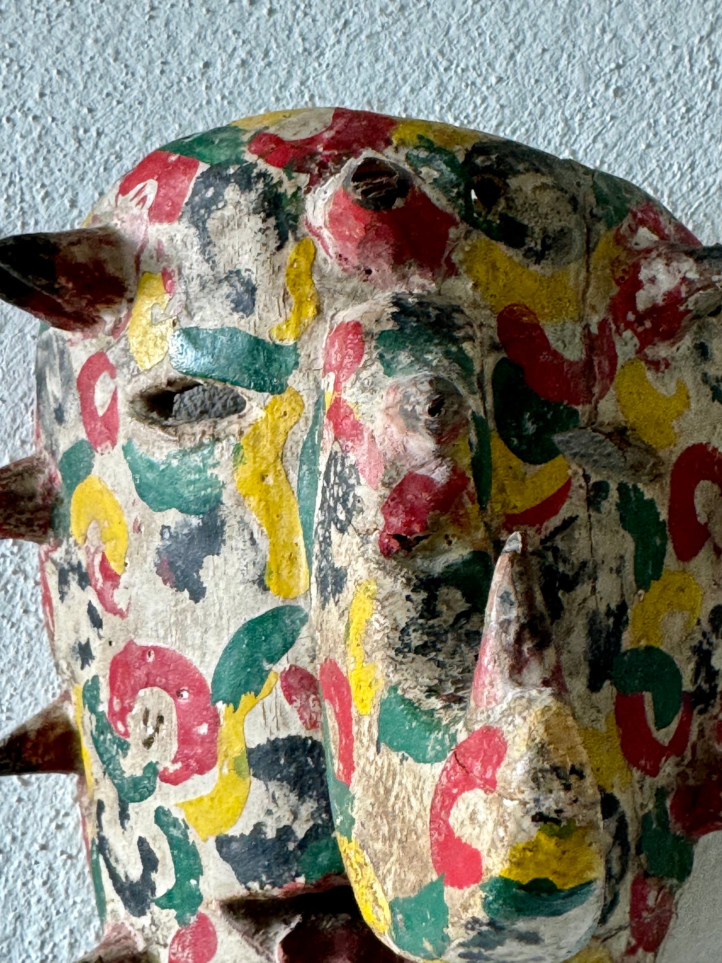 Cayman Mask From San Francisco Ozomatlán, Guerrero 1970’s