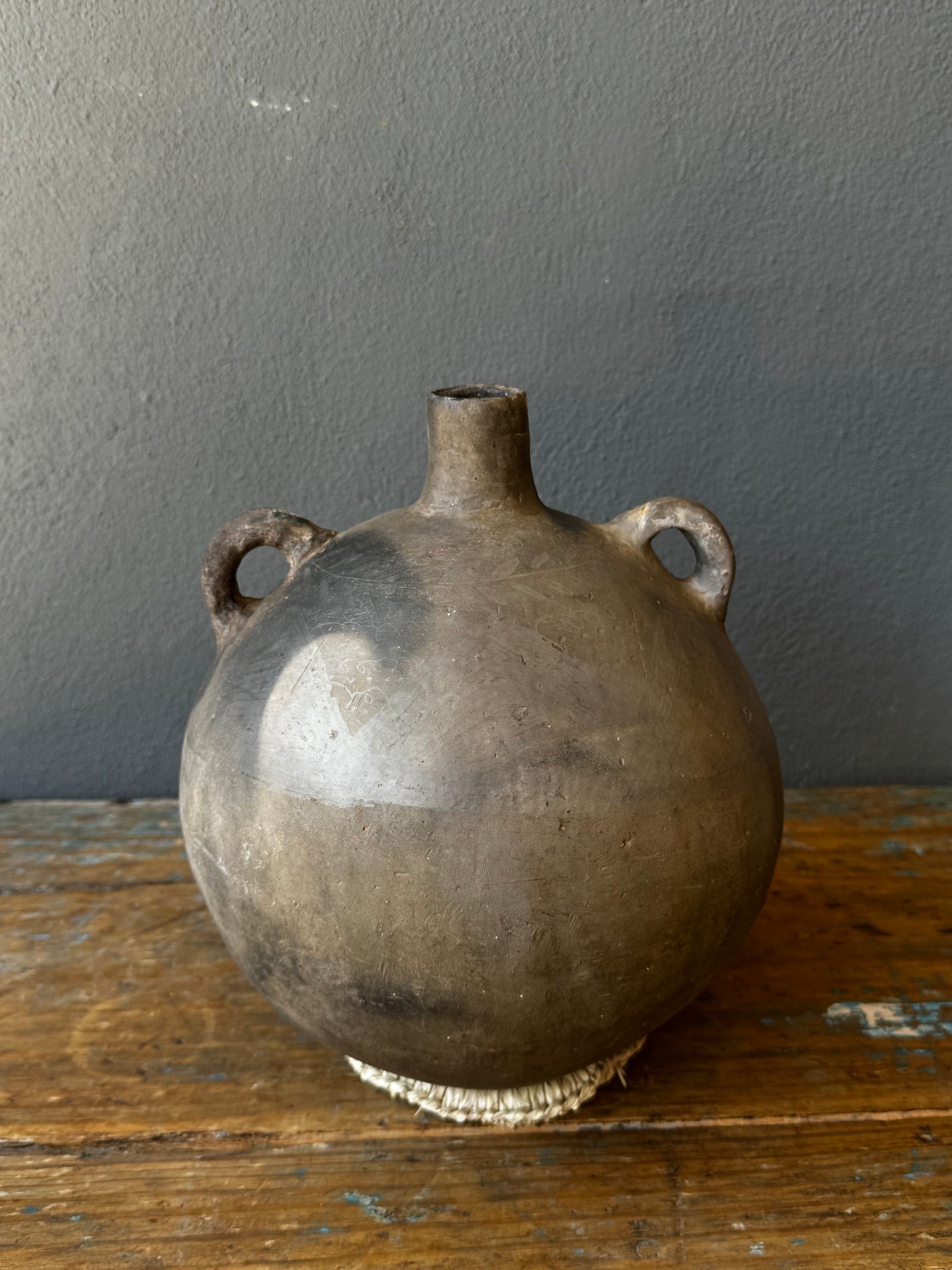 Black Clay Mezcalero From Oaxaca, 1950’s | Mezcalero De Barro Negro, Años 50’s