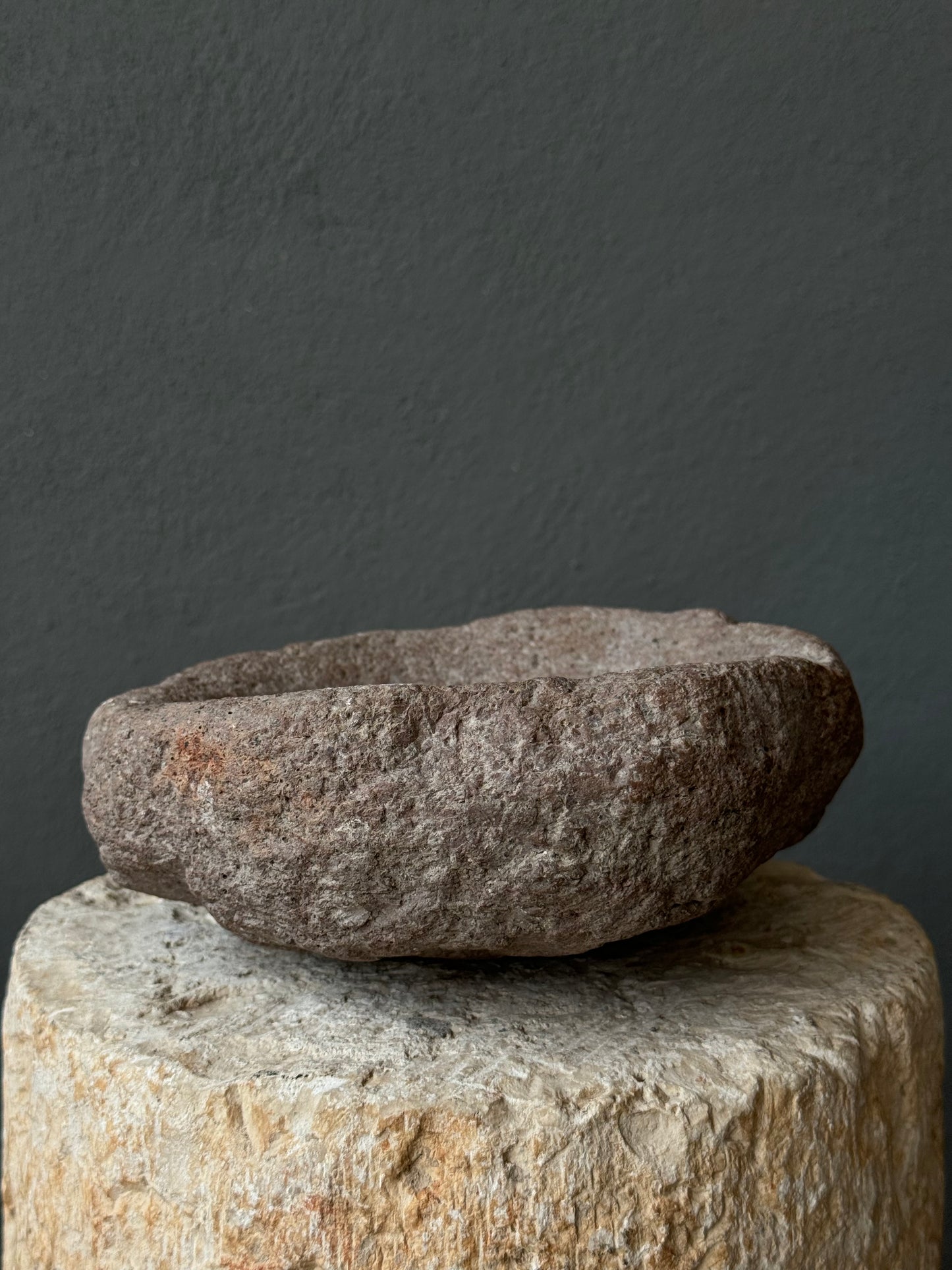 Stone Mortar From Guanajuato / Molcajete Antiguo De Guanajuato