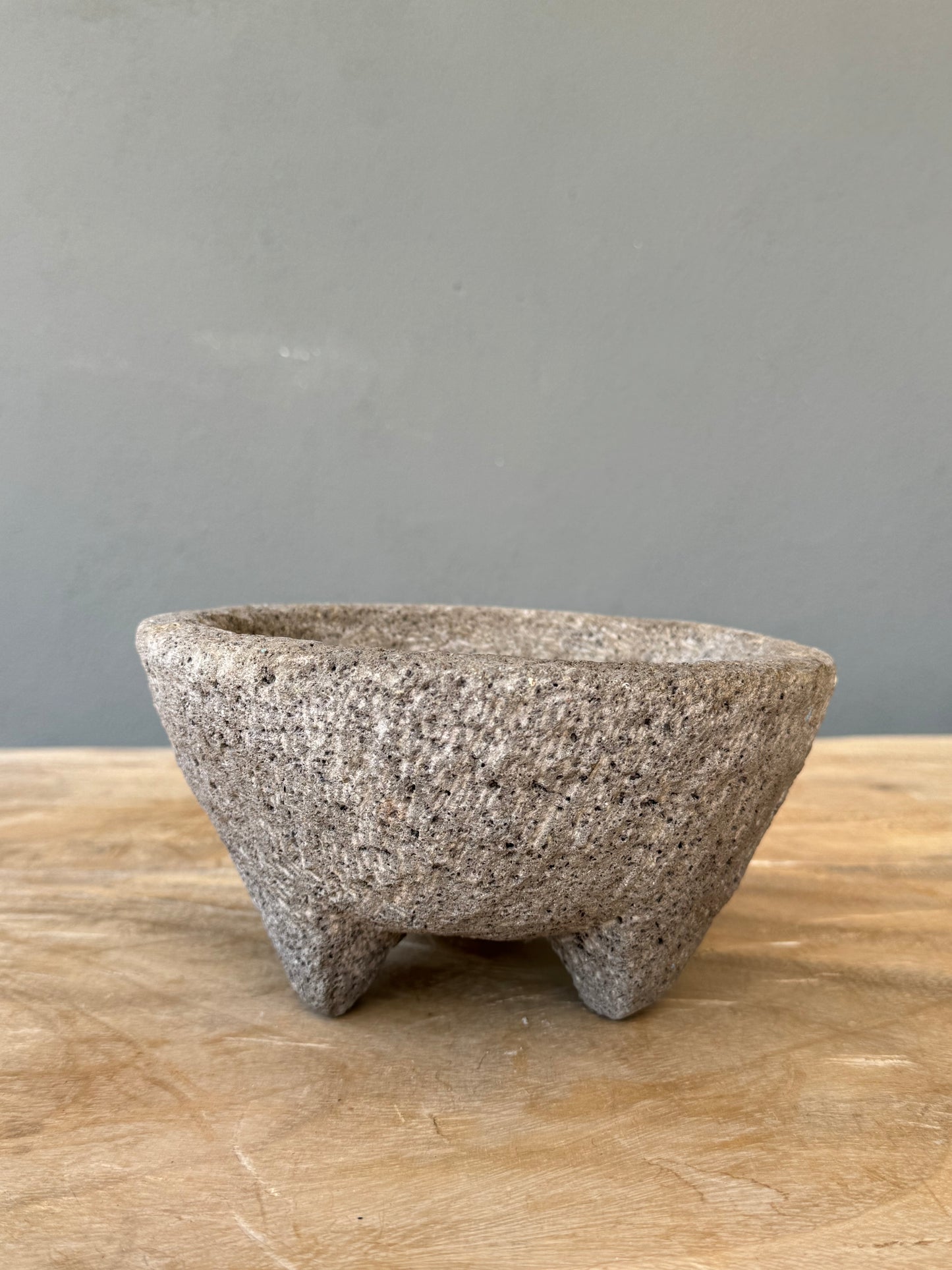 Volcanic Mortar and Pestle / Molcajete Con Mano