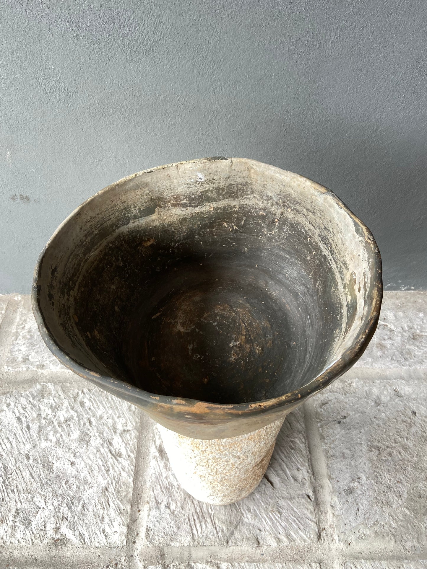 Terracotta Water Bowl from Veracruz/ Olla Apaxtle de Veracruz