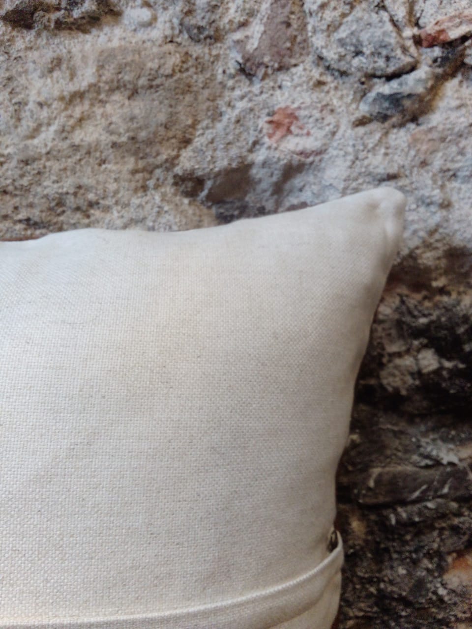 Vintage Angora Pillow Cover From Turkey/ Funda Angora Vintage De Turquía