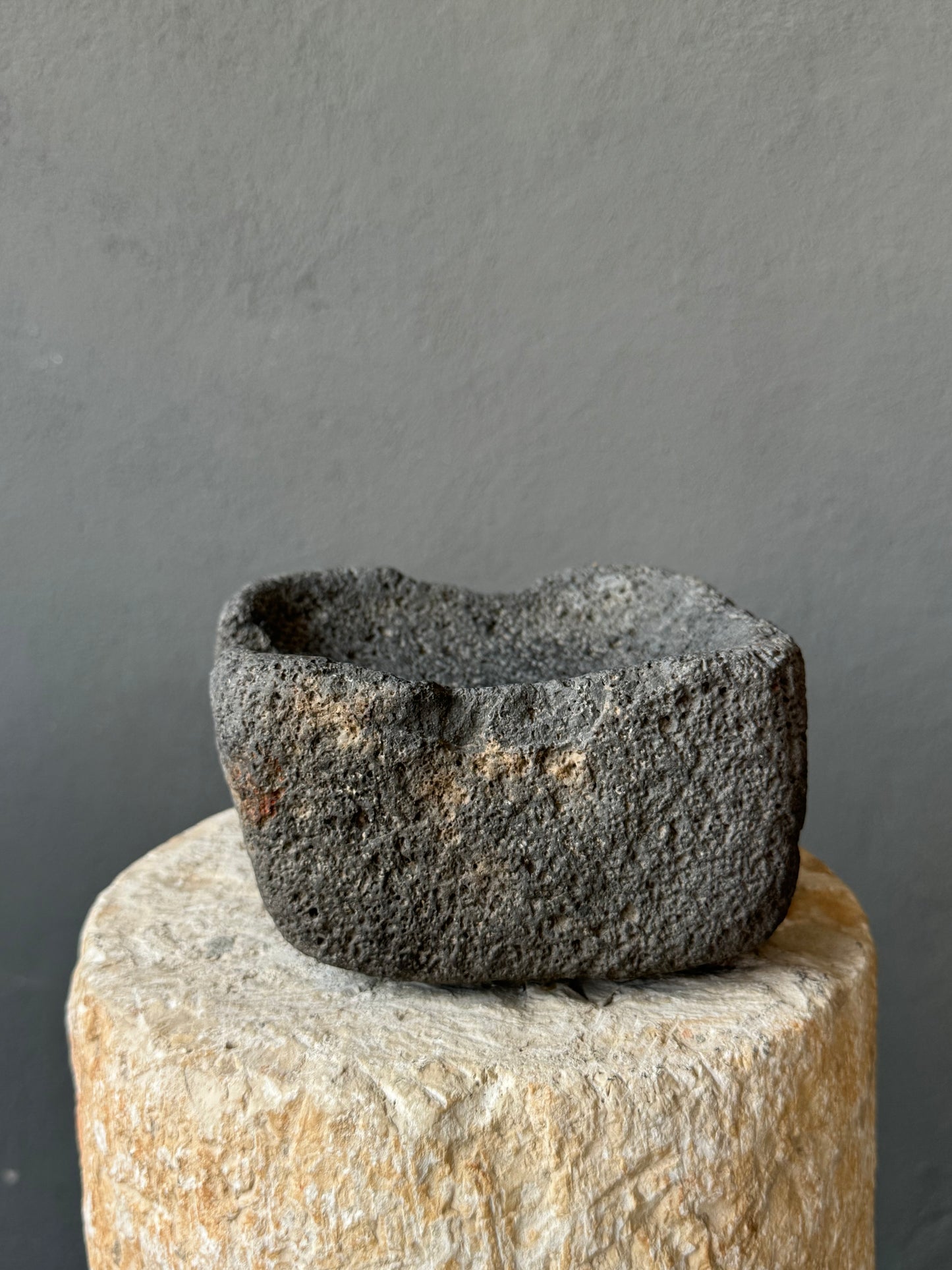 Square Mortar From San Felipe, Guanajuato / Mortero Cuadrado de San Felipe, Guanajuato