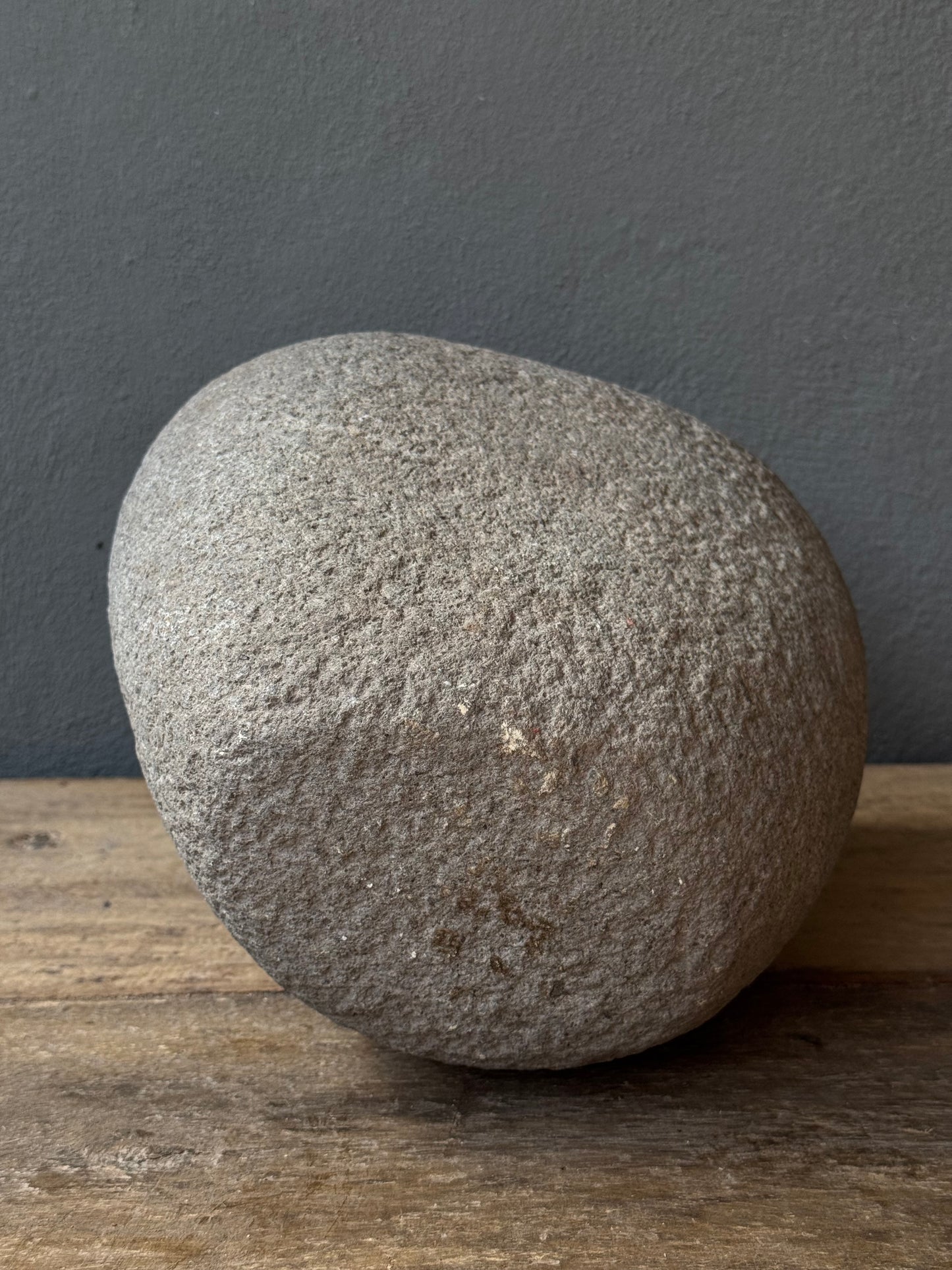 Large stone mortar from San Luis Potosí