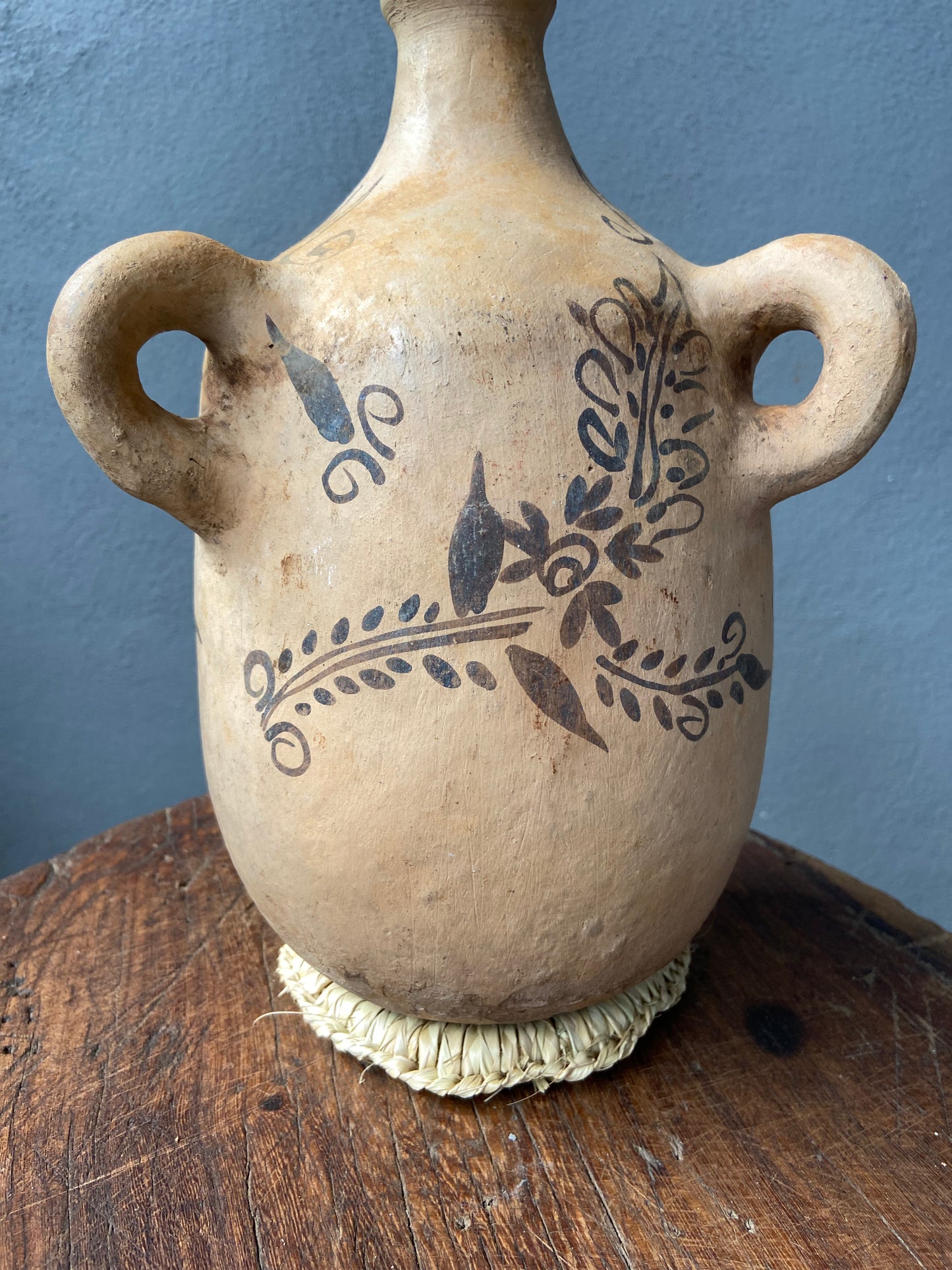 Folk Art Mezcal Jug from Mexico