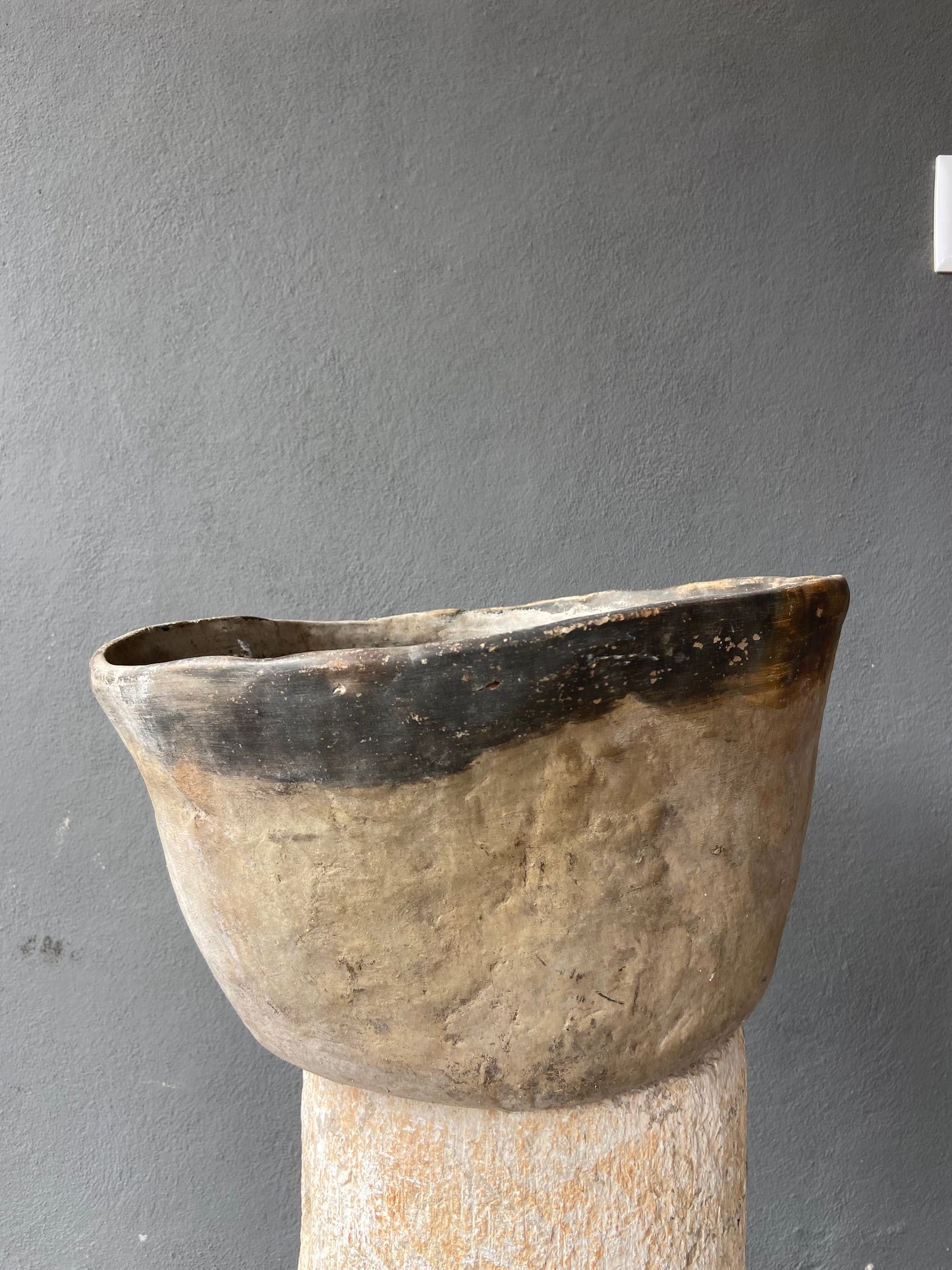 Terracotta Water Bowl from Veracruz/ Olla Apaxtle de Veracruz