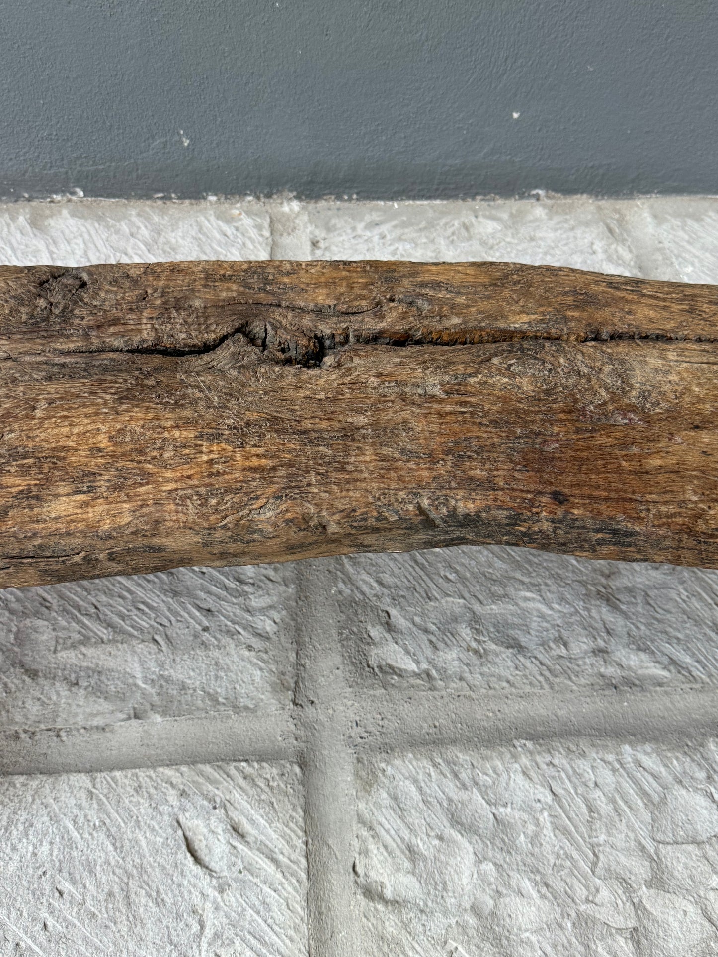Primitive Mesquite Bench From Guanajuato/ Banca Primitiva De Mesquite De Guanajuato