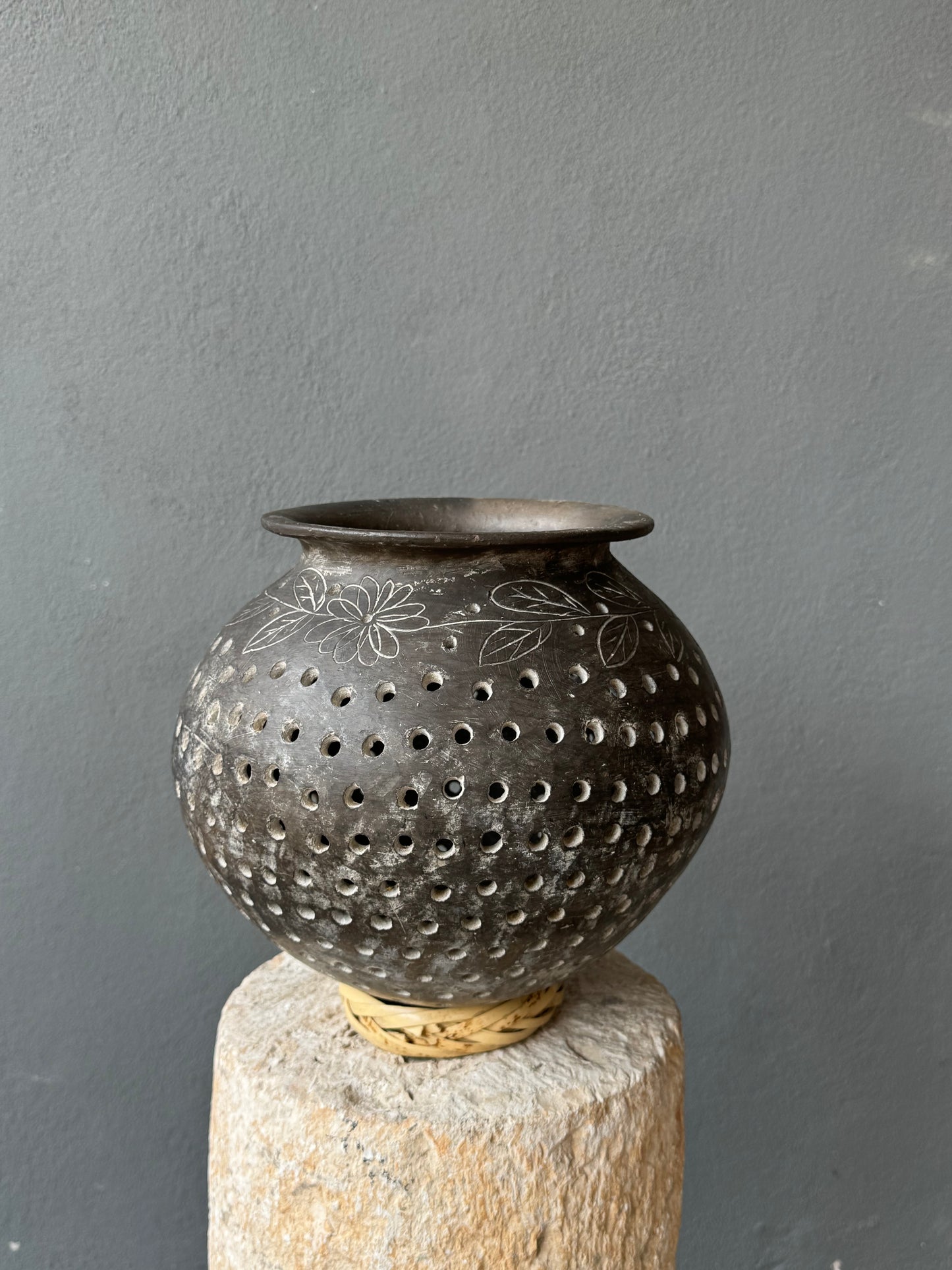 Nixtamal Pot From Oaxaca / Olla Nixtamal De Oaxaca 1970’s