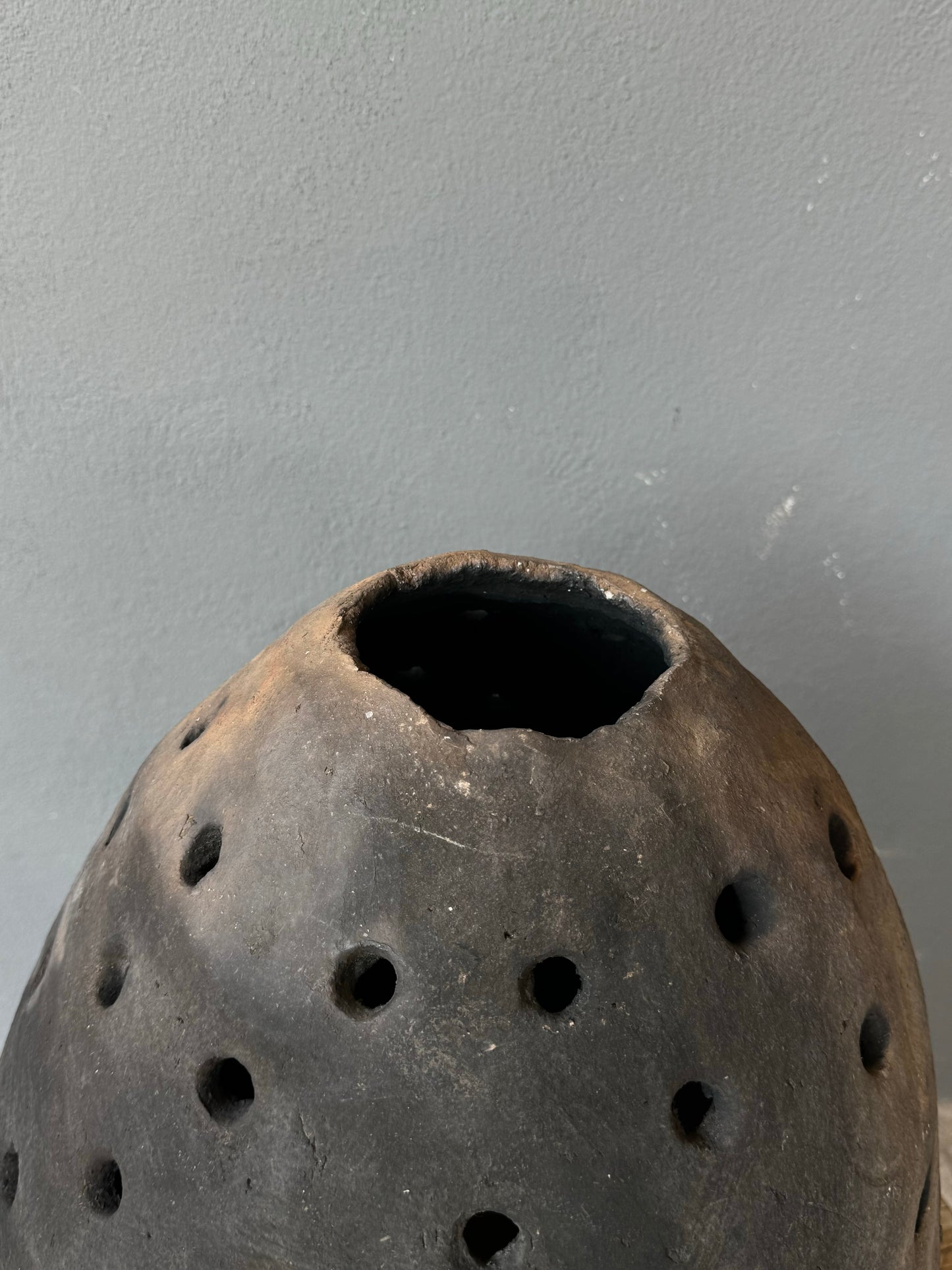 Primitive Terracotta Heater From Puebla, Mexico