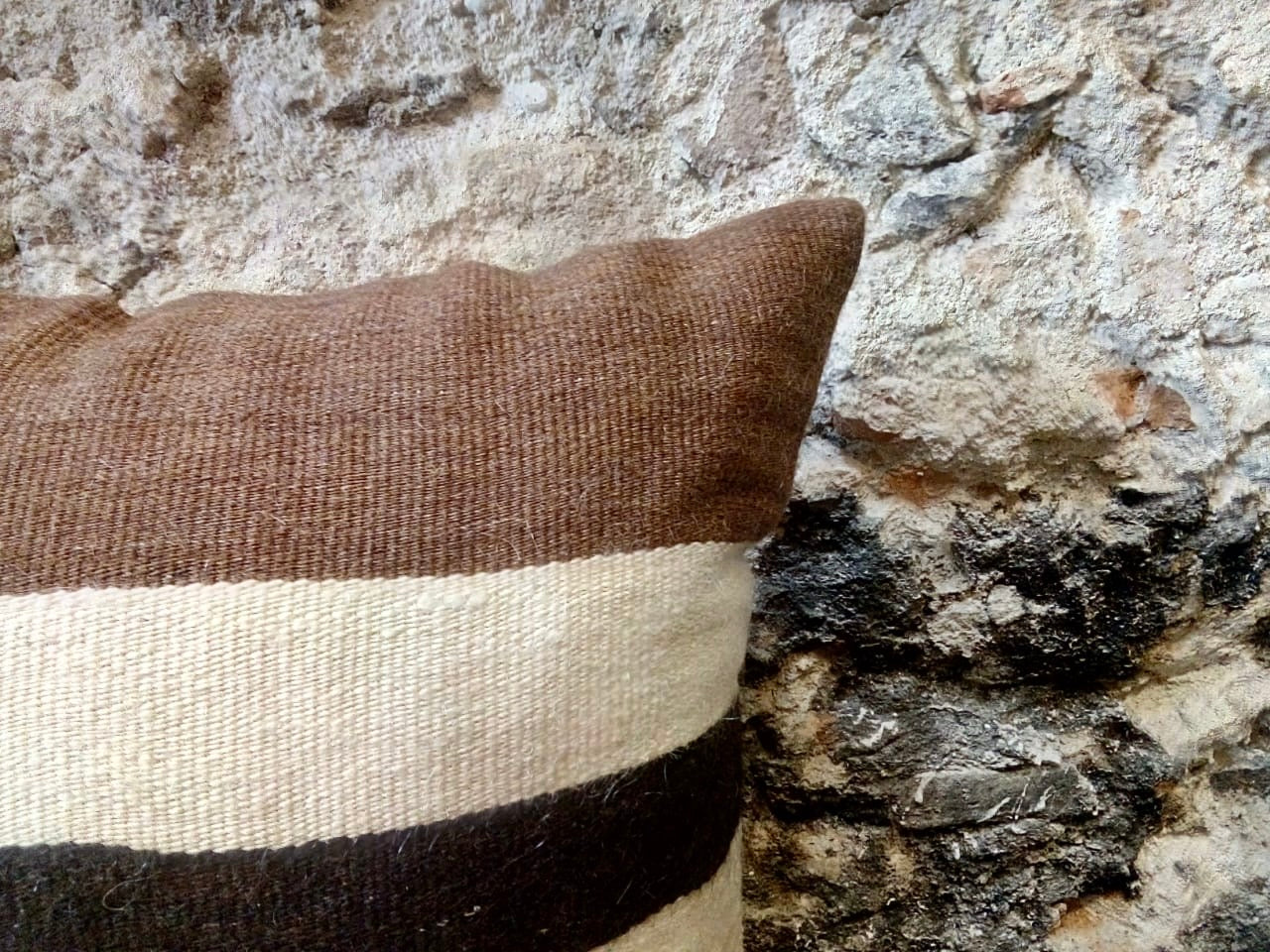 Vintage Angora Pillow Cover From Turkey/ Funda Angora Vintage De Turquía