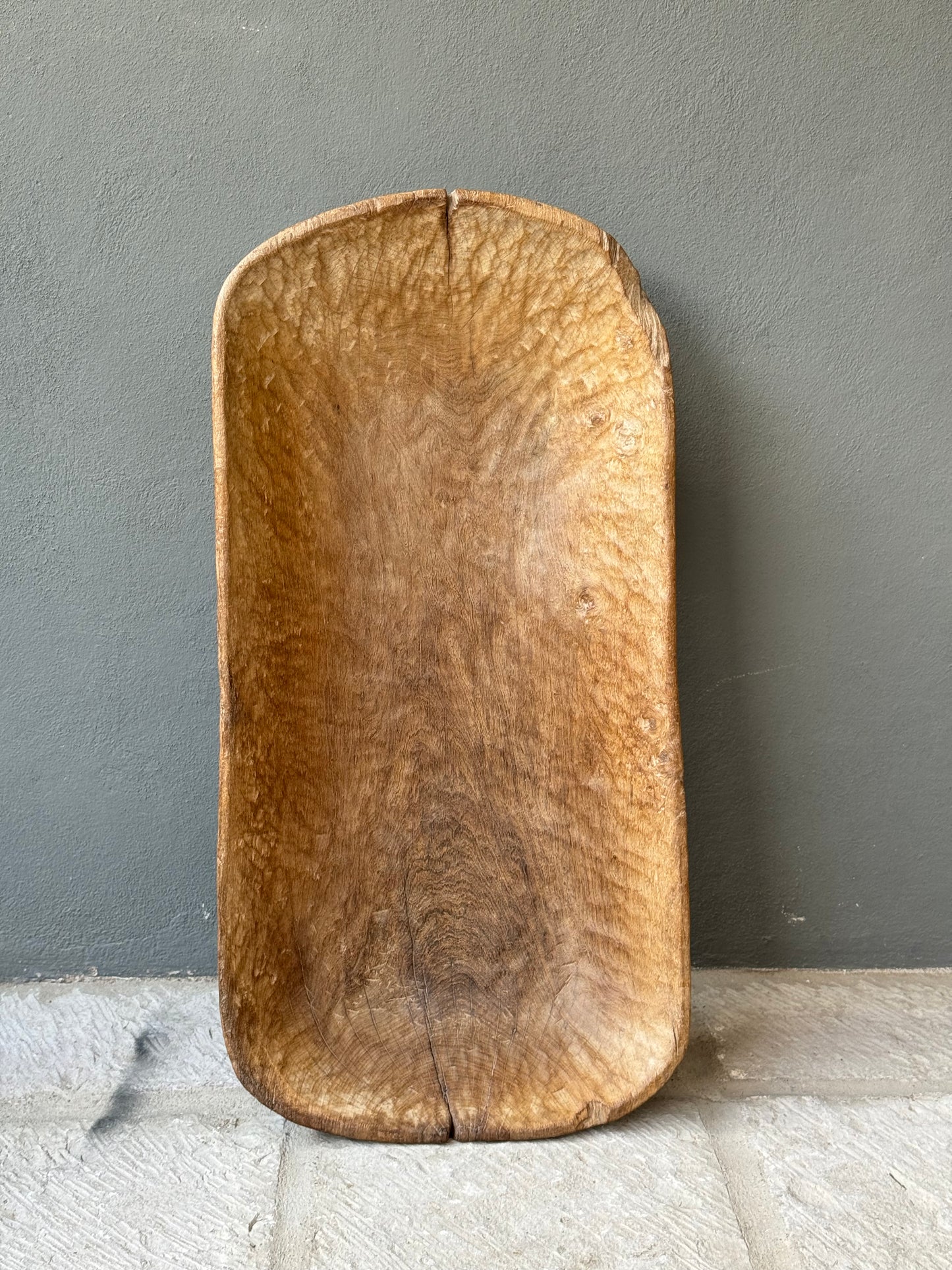 Mesquite Hardwood Trough From San Luis Potosí, México/ Batea De Mesquite