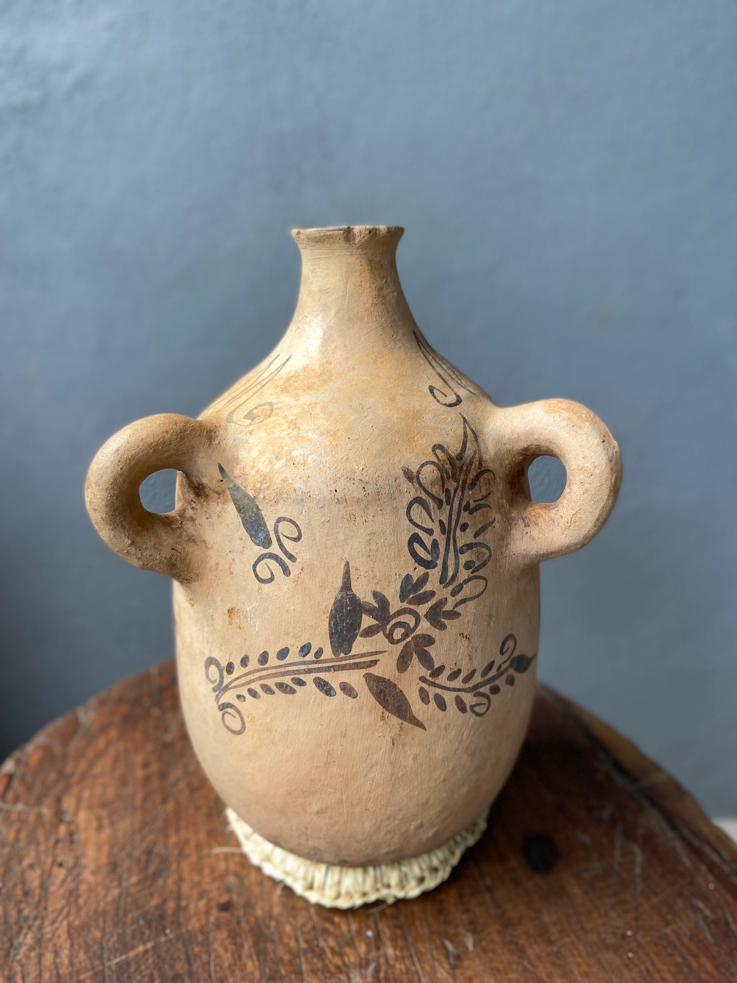 Folk Art Mezcal Jug from Mexico