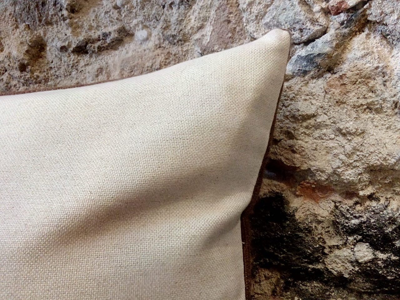 Vintage Angora Pillow Cover From Turkey/ Funda Angora Vintage De Turquía