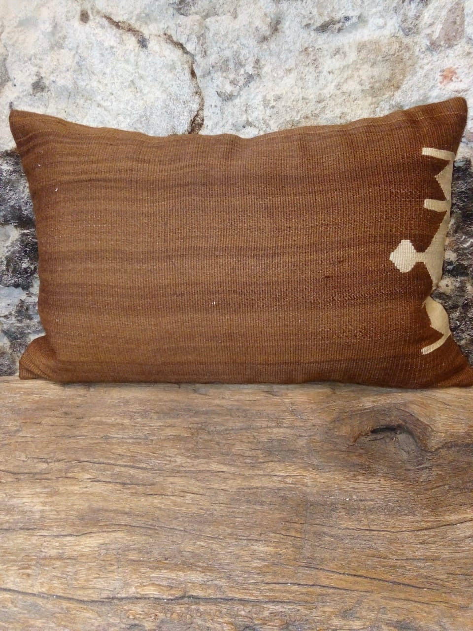 Vintage Angora Pillow Cover From Turkey/ Funda Angora Vintage De Turquía