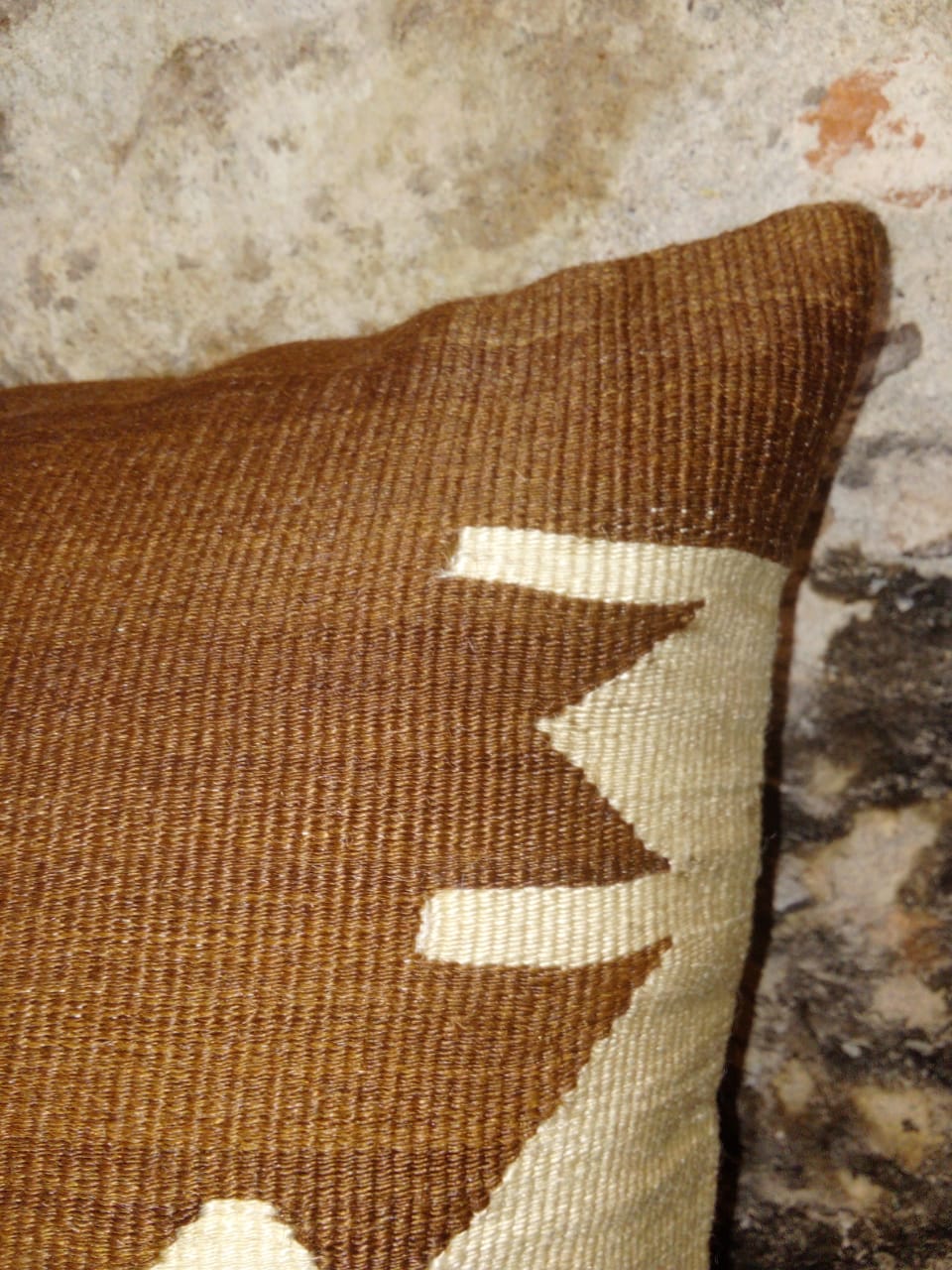 Vintage Angora Pillow Cover From Turkey/ Funda Angora Vintage De Turquía