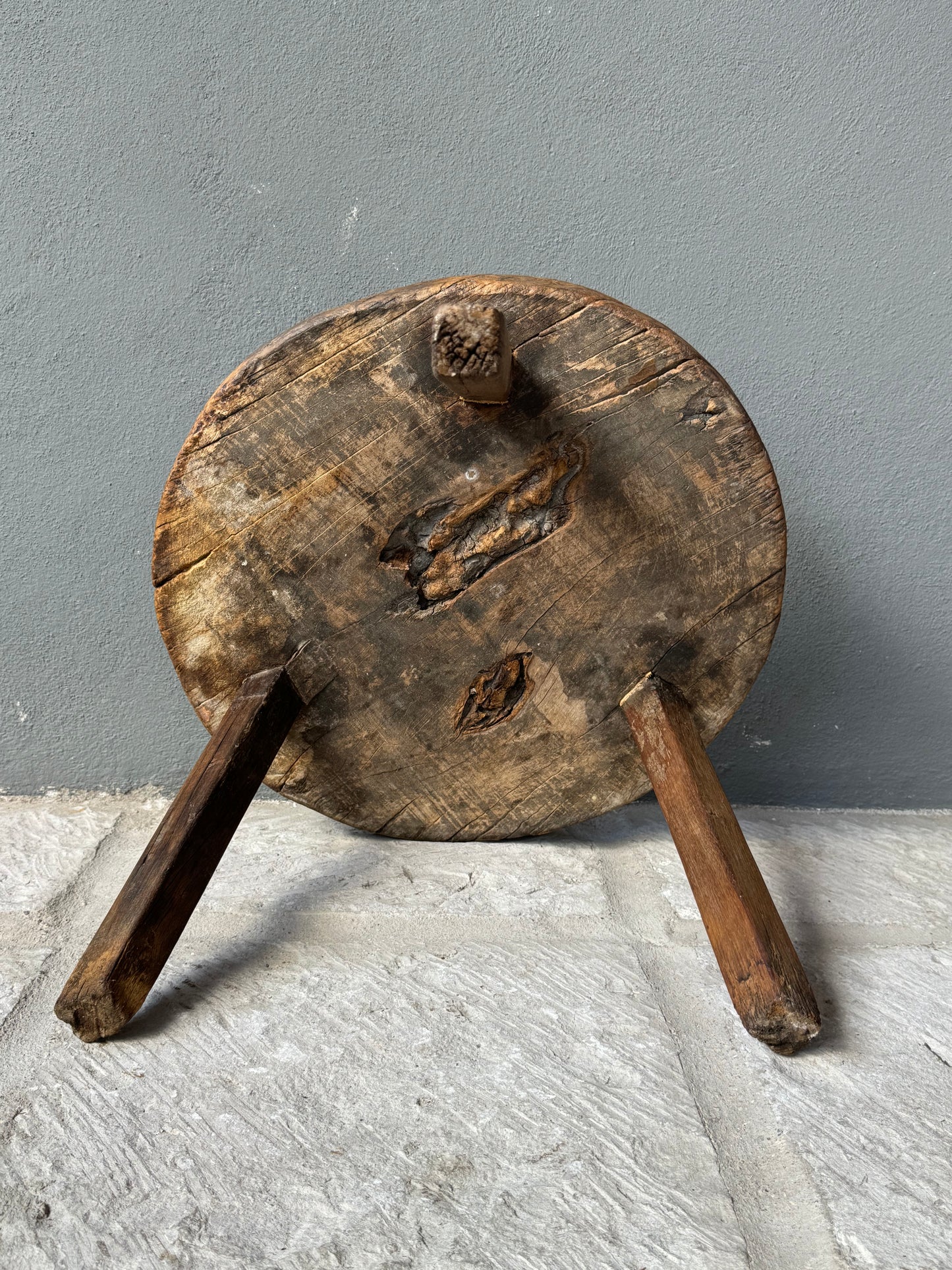 Primitive Low Table From Yucatán/ Banqueta Primitiva de Yucatán