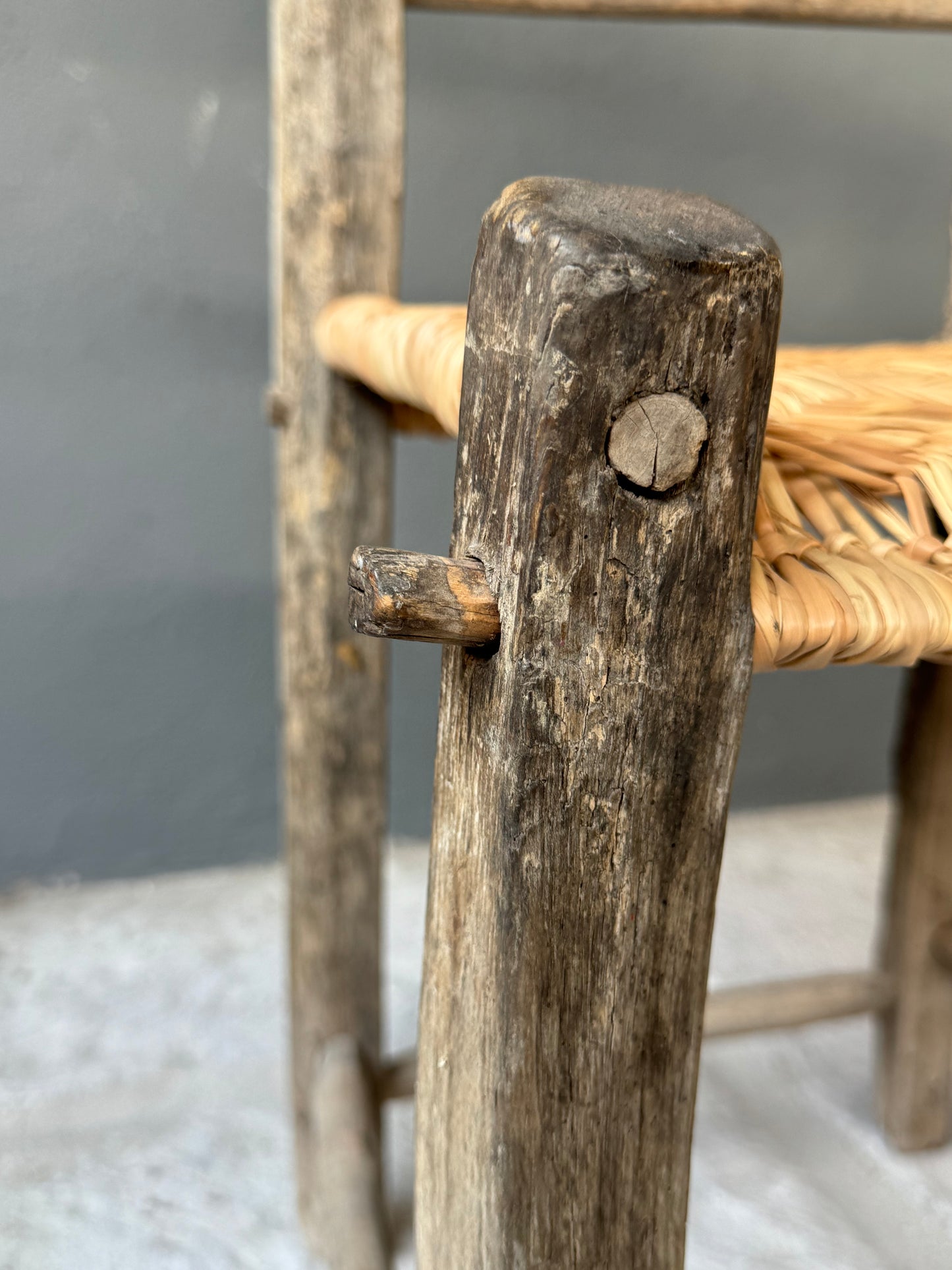 Rustic Chair From Guerrero, México/ Silla Antigua De Guerrero, México