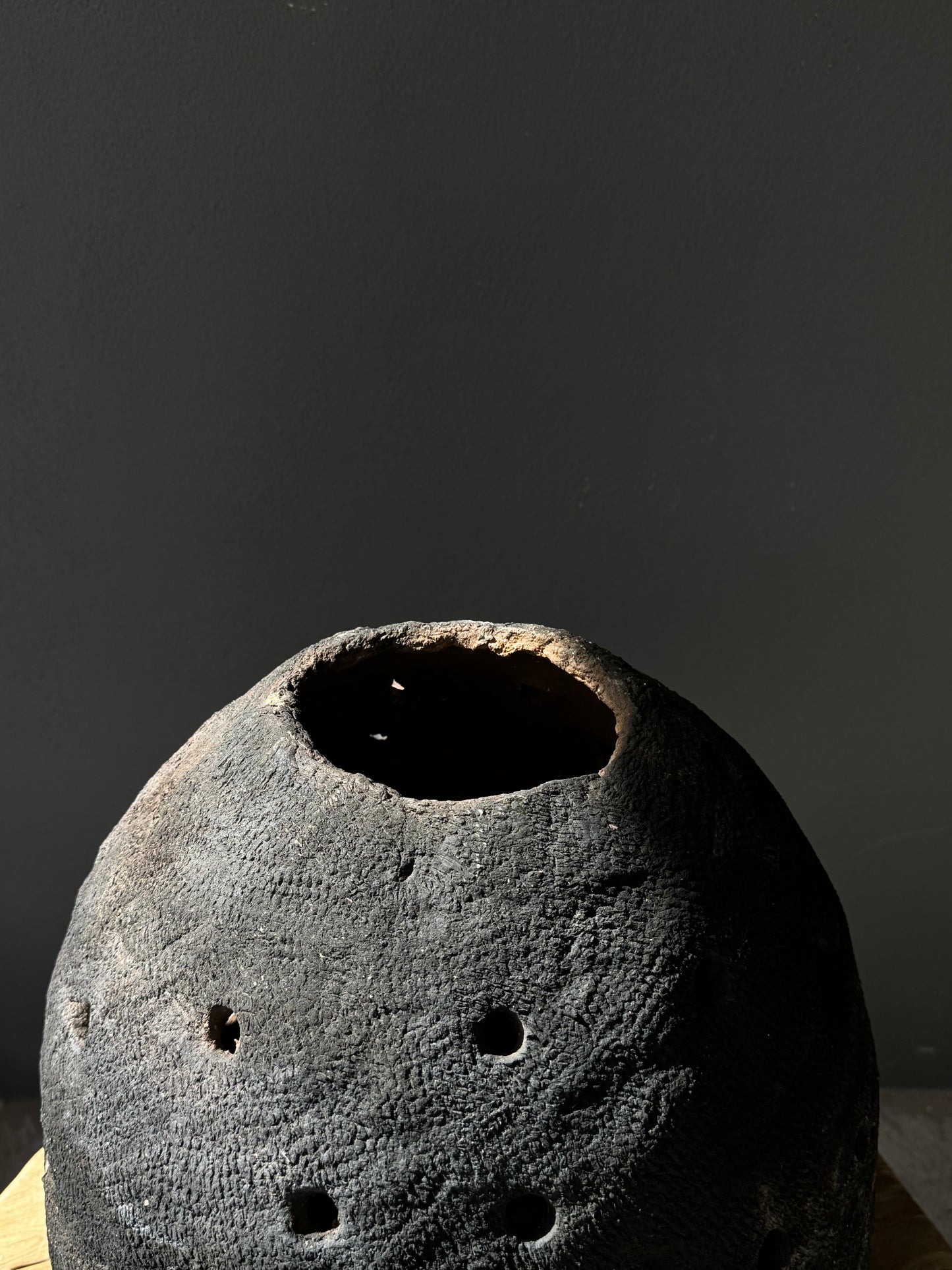 Primitive Terracotta Heater From The Northern Sierras of Puebla, Mexico, Circa 1970’s