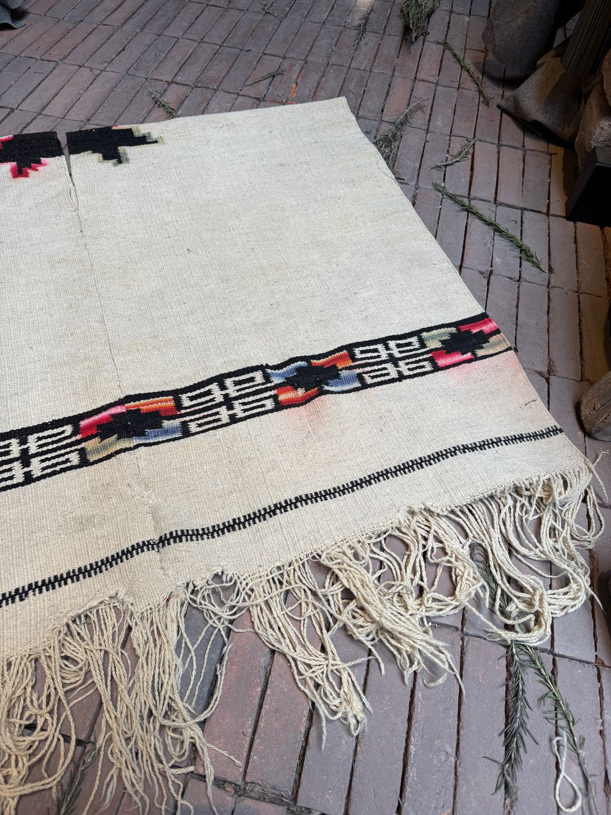 Wool Poncho From Mexico 1970’s