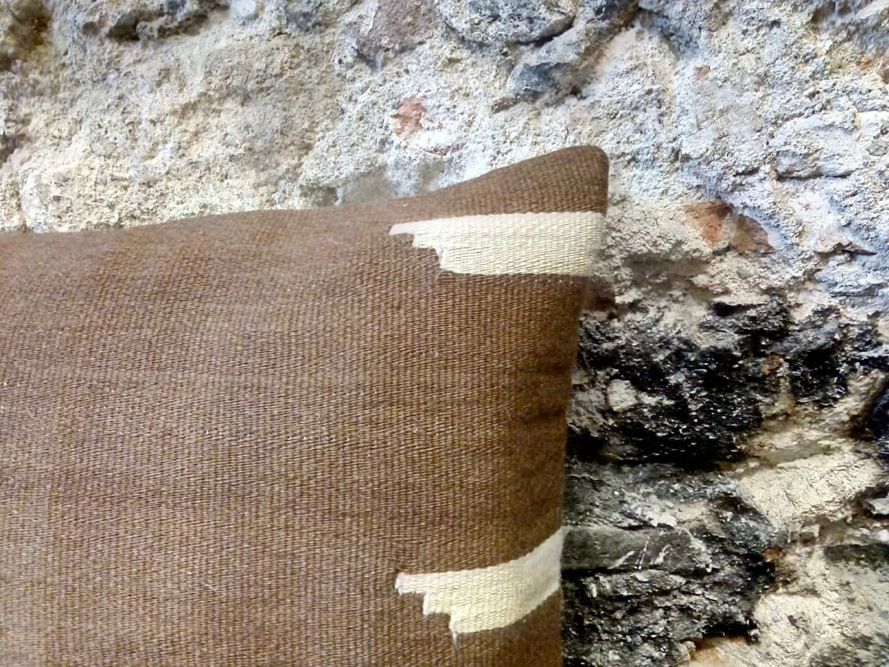 Vintage Angora Pillow Cover From Turkey/ Funda Angora Vintage De Turquía