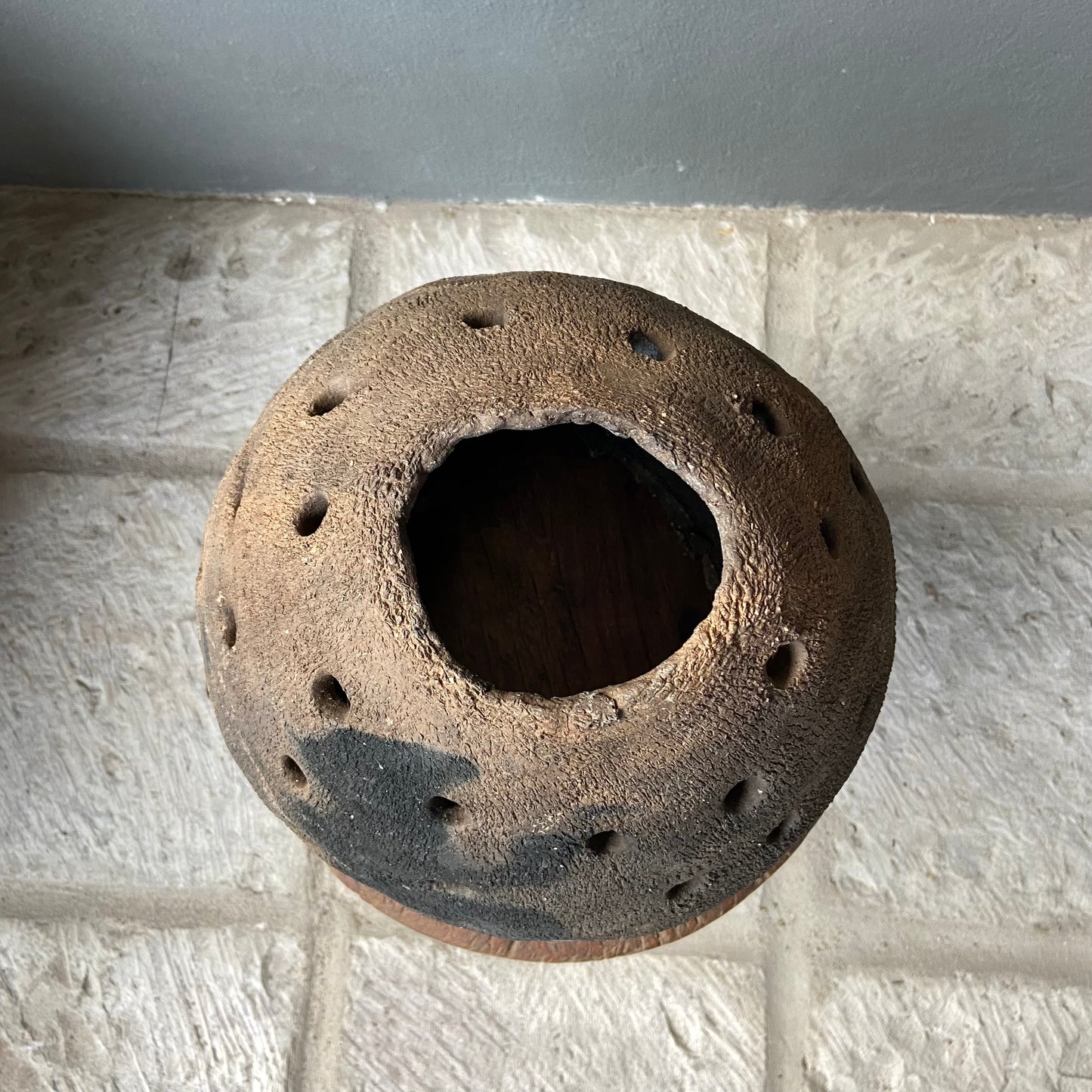 Primitive Terracotta Heater from Mexico