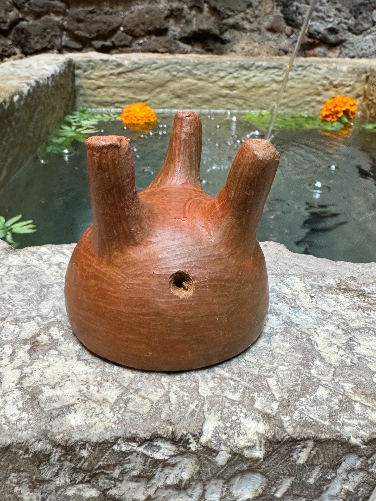 Ceramic Copal Burner / Copalero de Barro