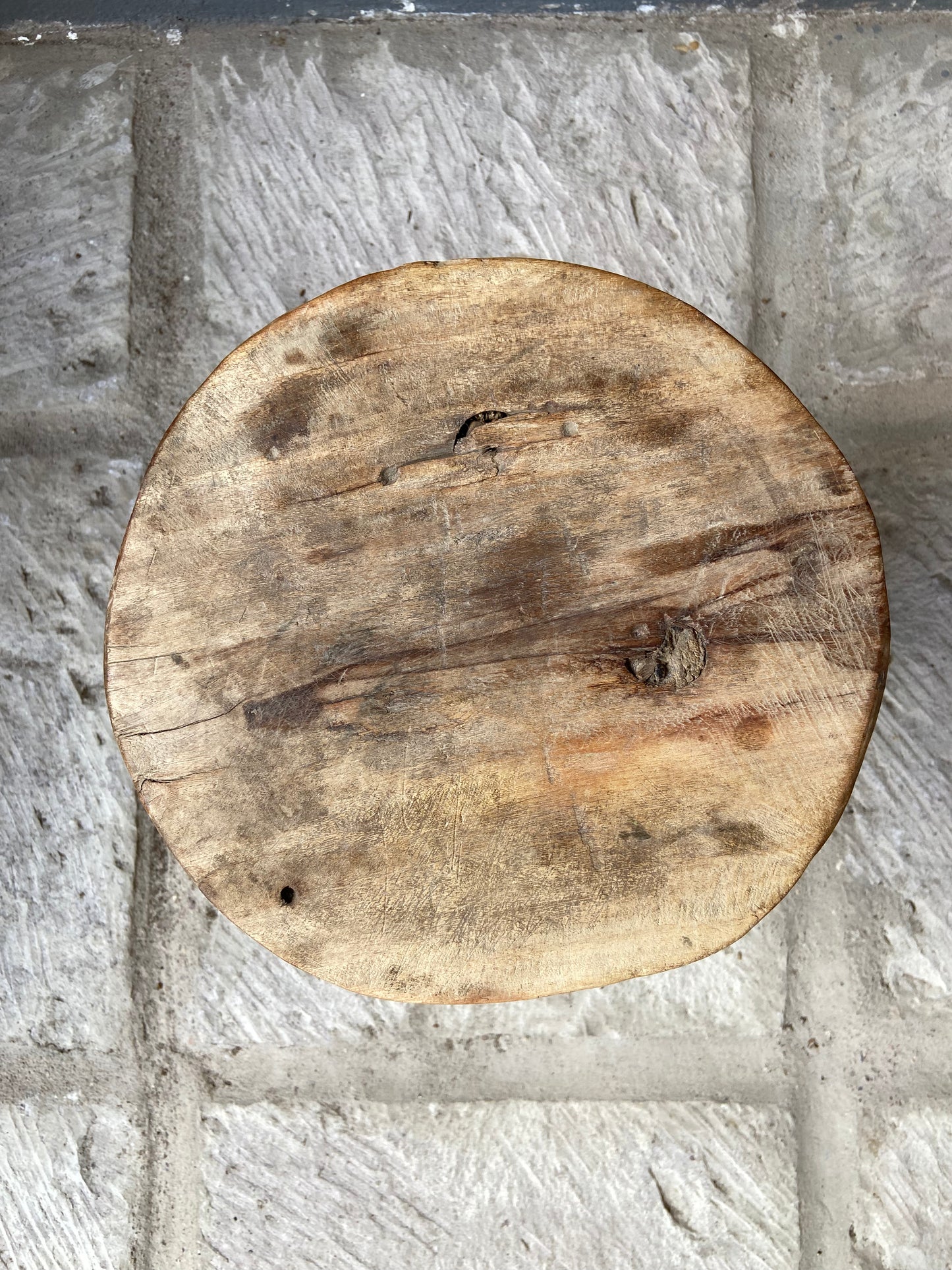 Mesquite Stool from Mexico