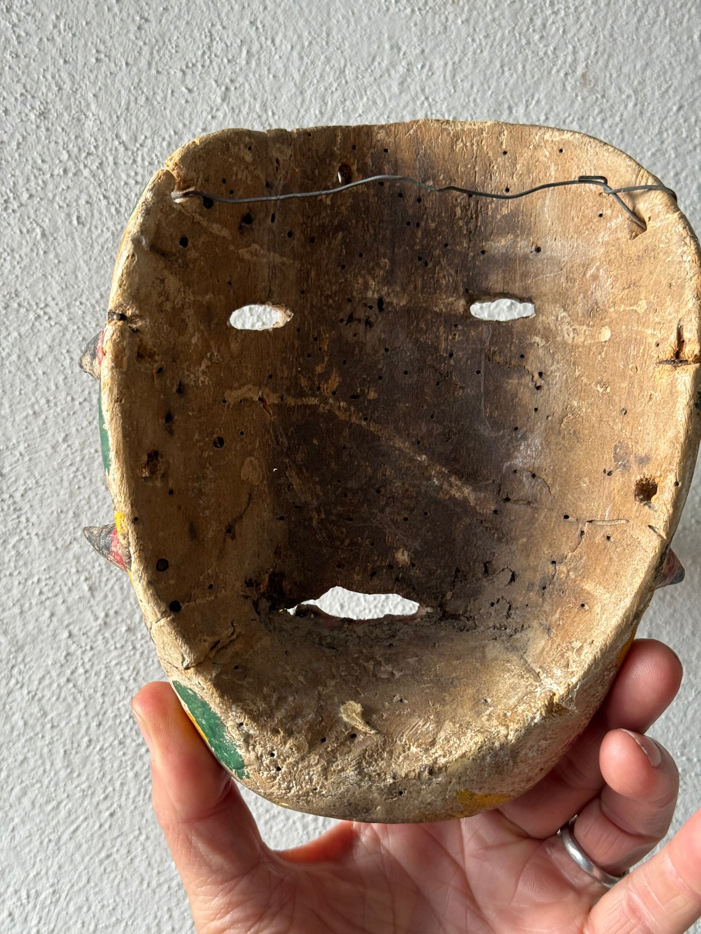 Cayman Mask From San Francisco Ozomatlán, Guerrero 1970’s