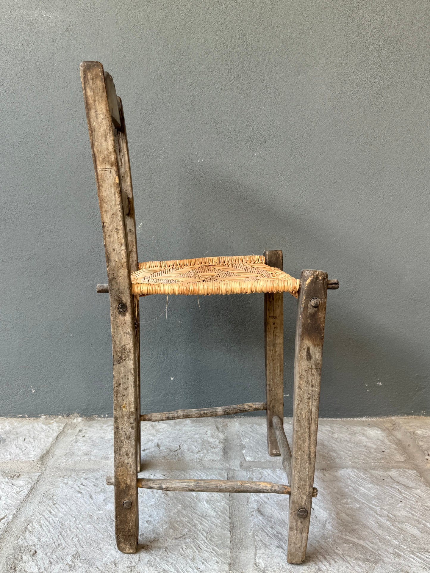 Rustic Chair From Guerrero, México/ Silla Antigua De Guerrero, México