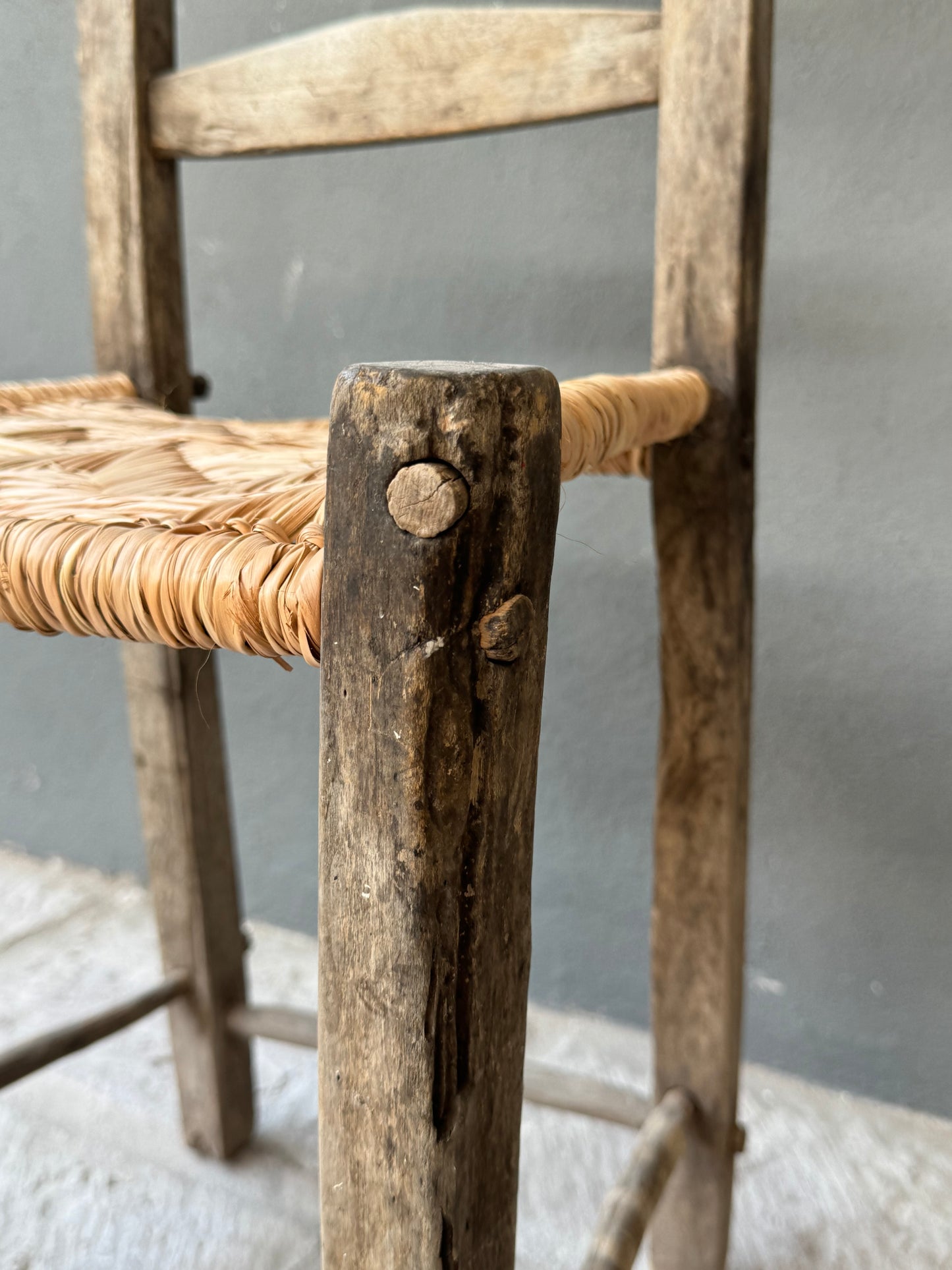 Rustic Chair From Guerrero, México/ Silla Antigua De Guerrero, México