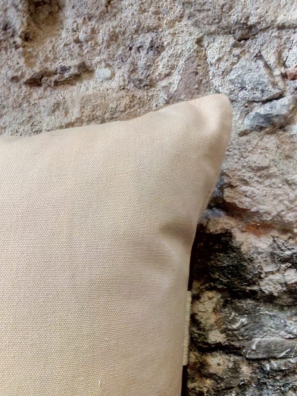 Vintage Angora Pillow Cover From Turkey/ Funda Angora Vintage De Turquía