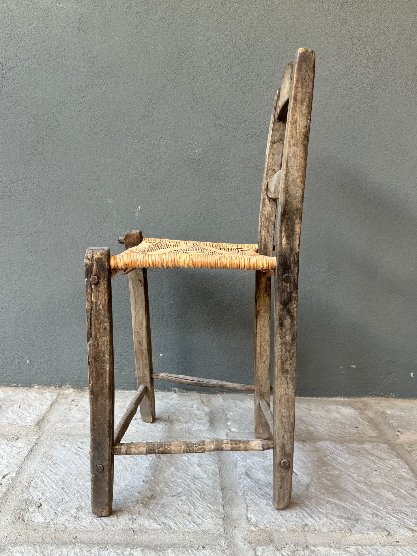 Rustic Chair From Guerrero, México/ Silla Antigua De Guerrero, México