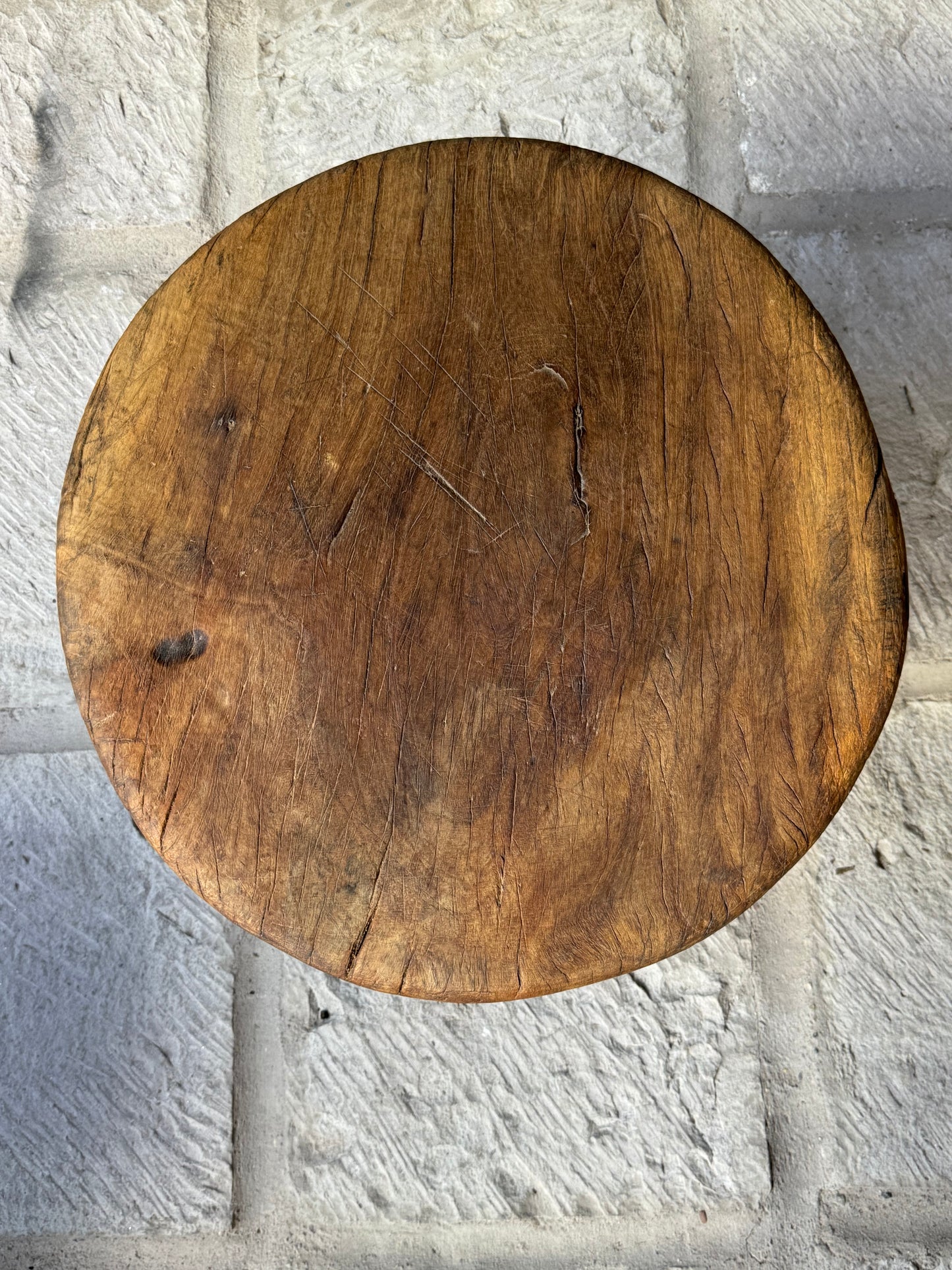 Primitive Low Table From Yucatán/ Banqueta Primitiva de Yucatán