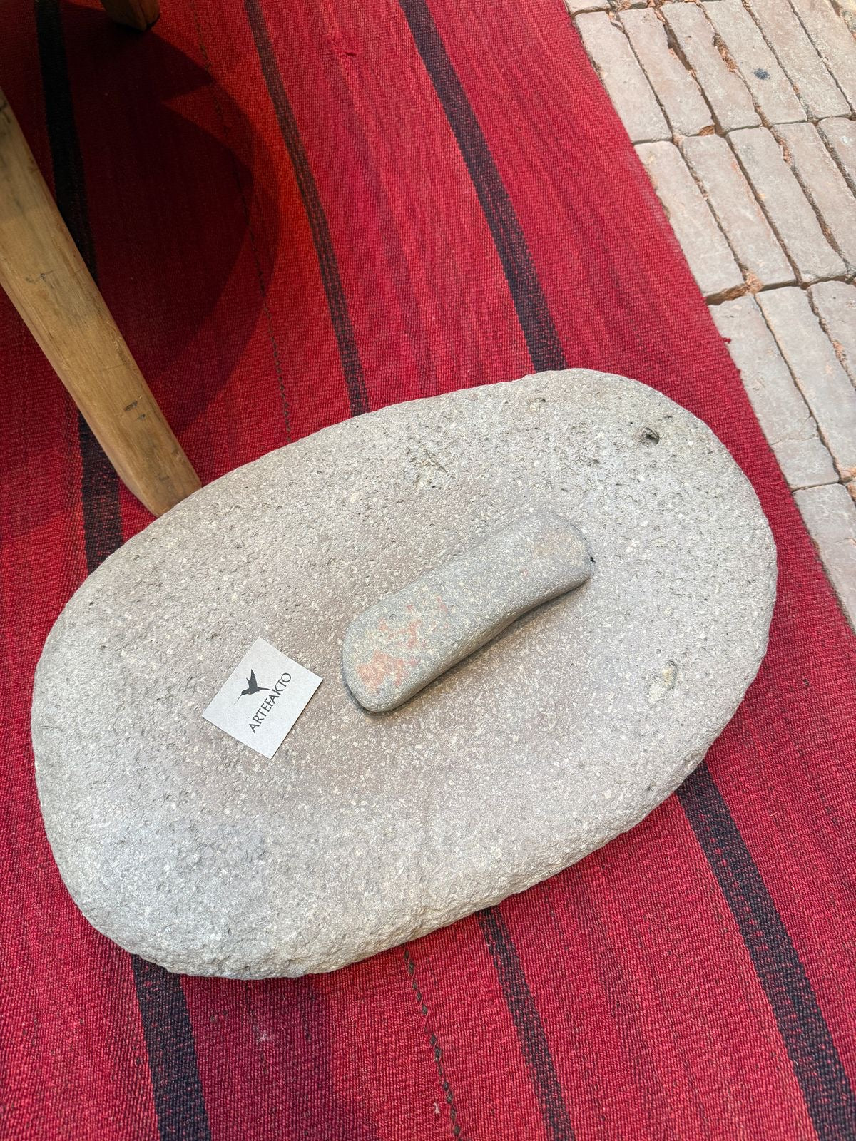Stone Mortar From San Felipe, Mexico
