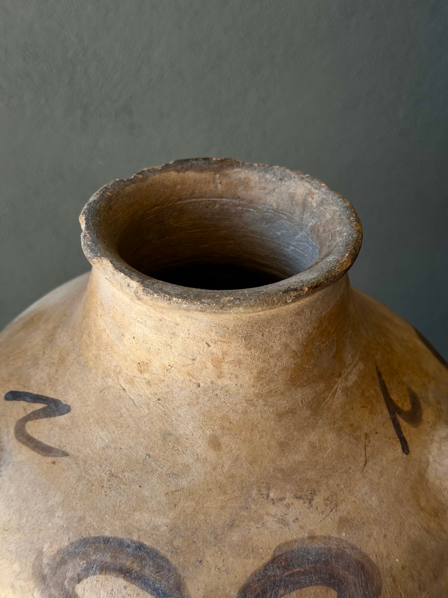Ceramic Water Jar From Tuliman, Guerrero | Olla De Barro Pintado de Tuliman, Guerrero