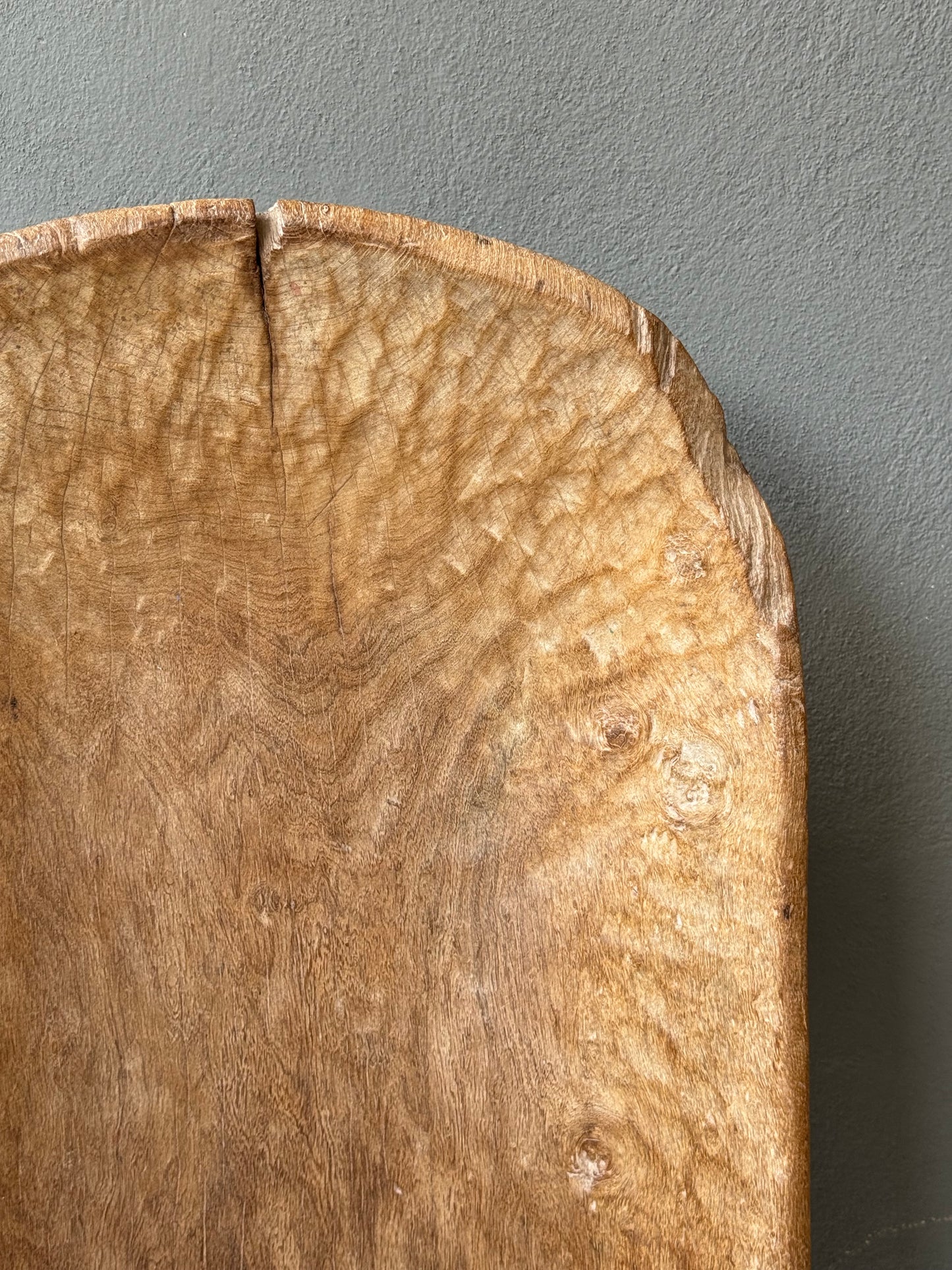 Mesquite Hardwood Trough From San Luis Potosí, México/ Batea De Mesquite
