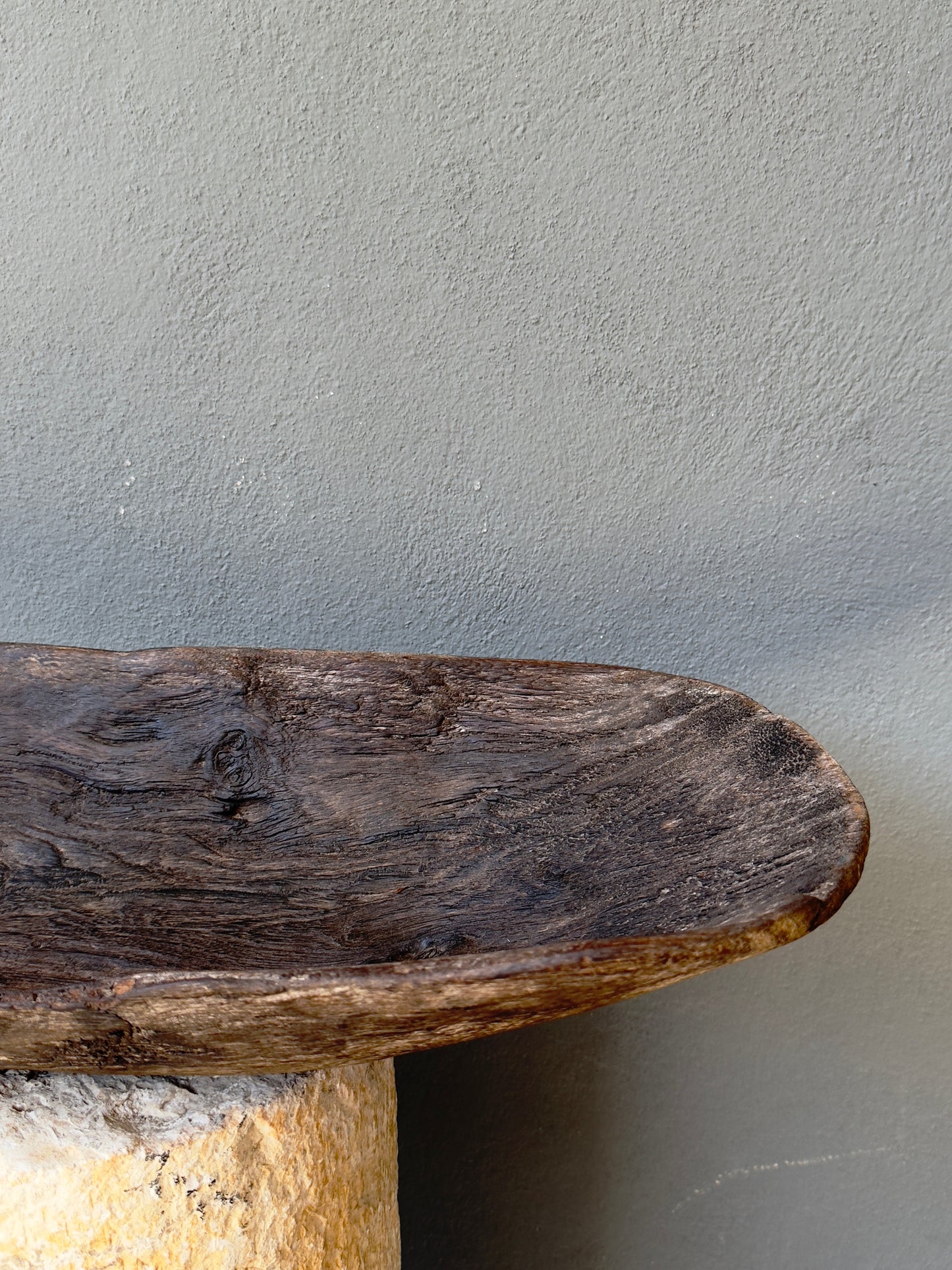 Mesquite Wood Batea From Guanajuato Early 1900’s | Batea Antigua de Mesquite