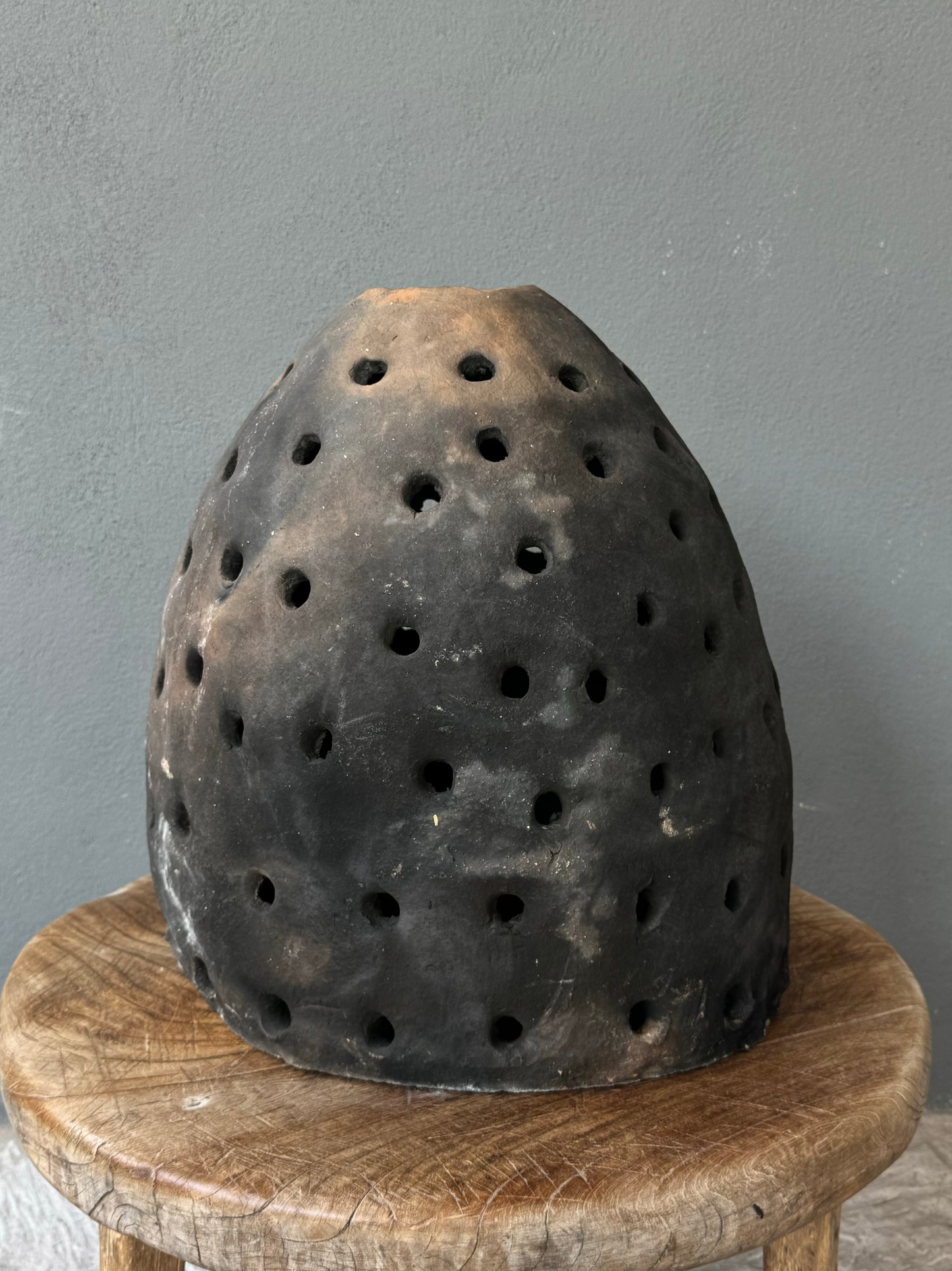 Primitive Terracotta Heater From Puebla, Mexico