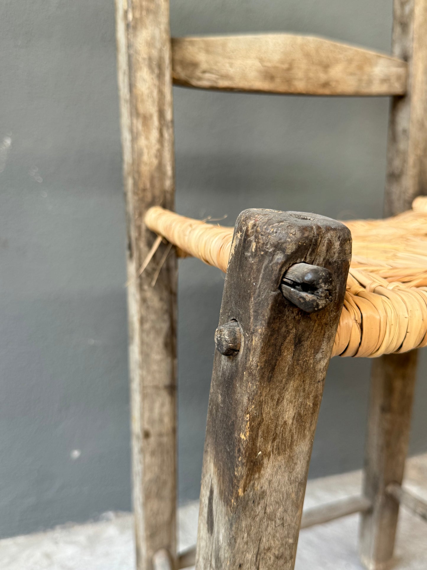 Rustic Chair From Guerrero, México/ Silla Antigua De Guerrero, México