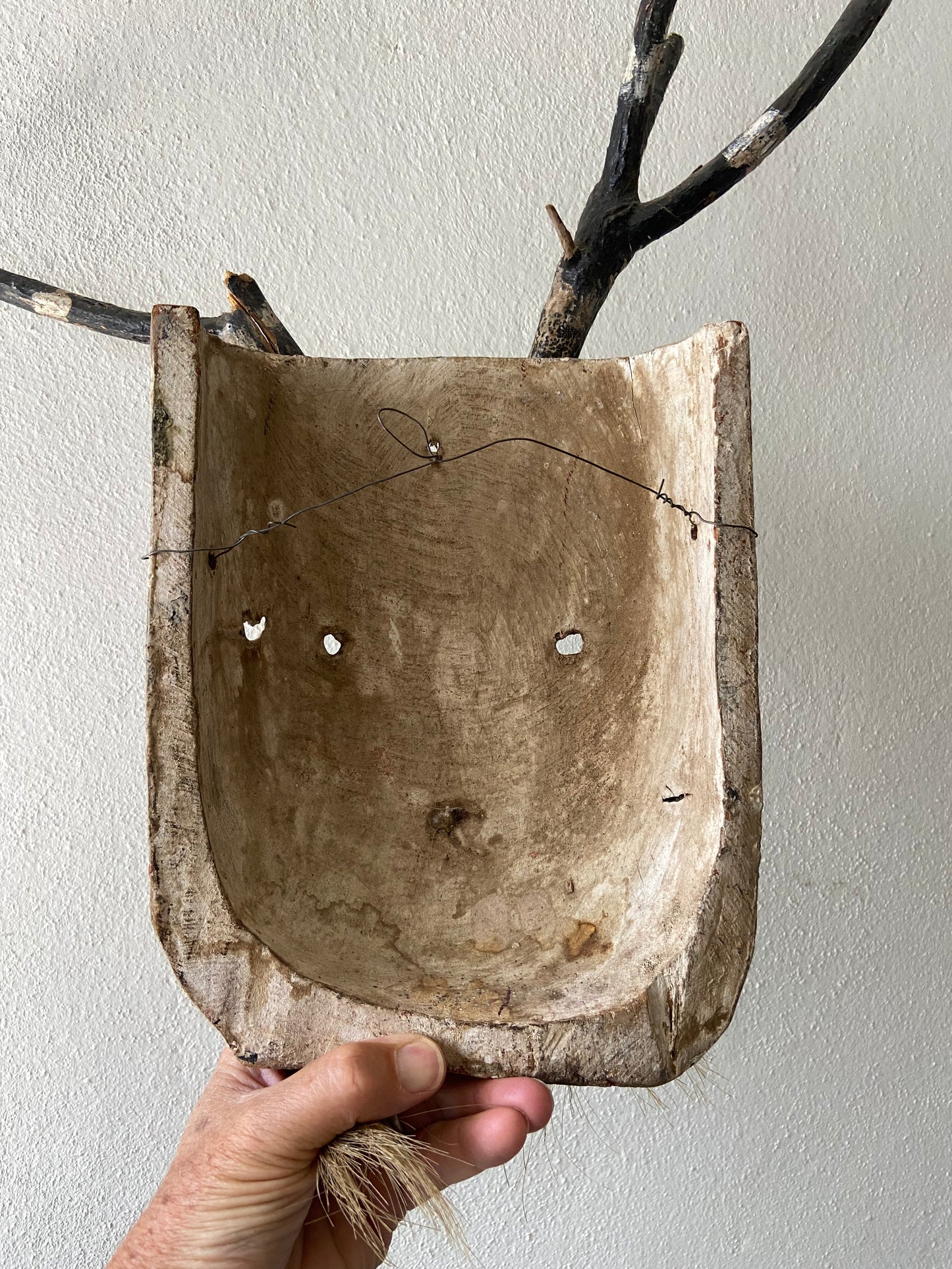 Máscara de la Costa Chica de Guerrero/ Hardwood Mask from Costa Chica, Guerrero