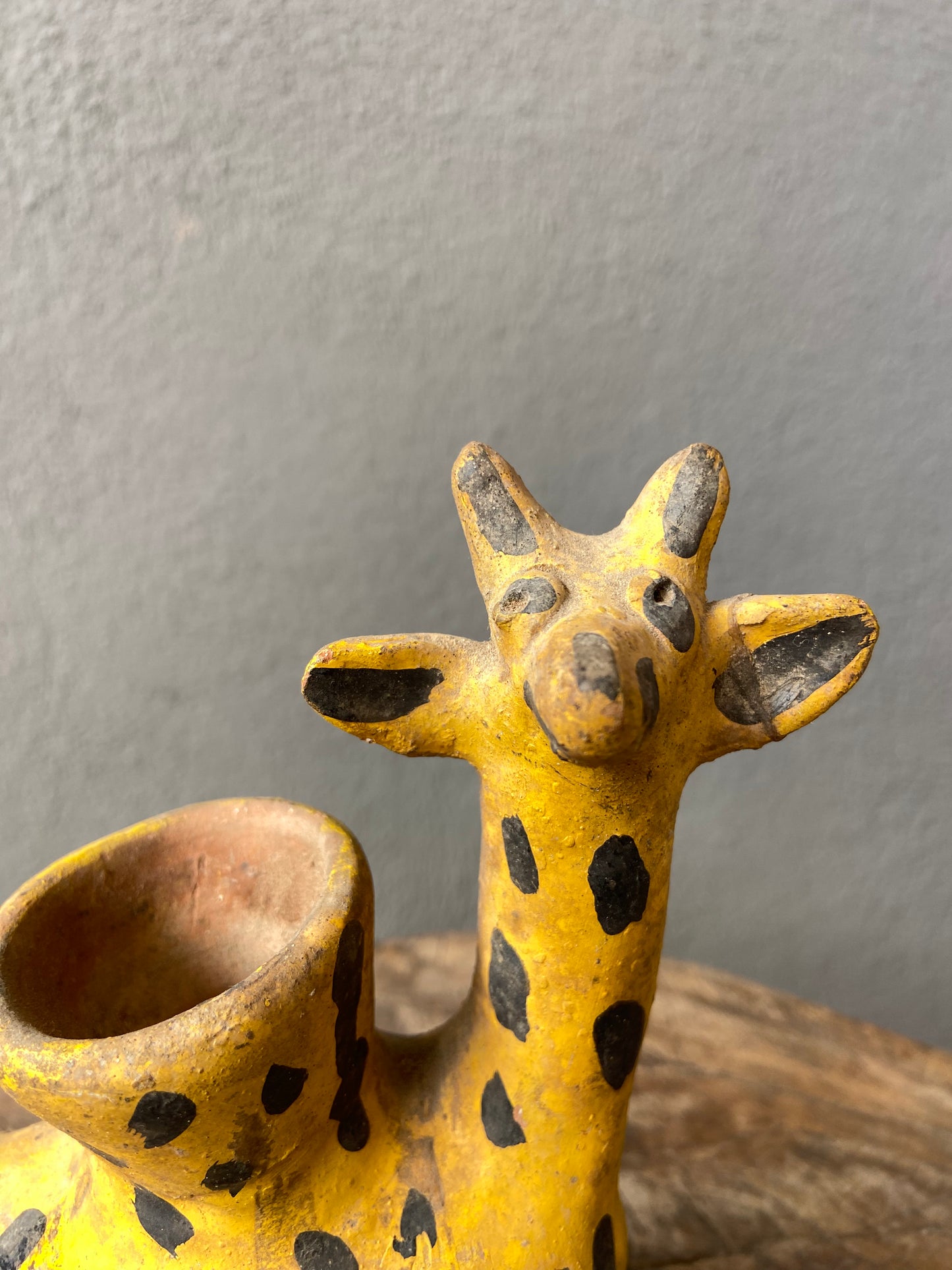 Candelero Vintage de la Huasteca/ Vintage Candleholder from the Huateca