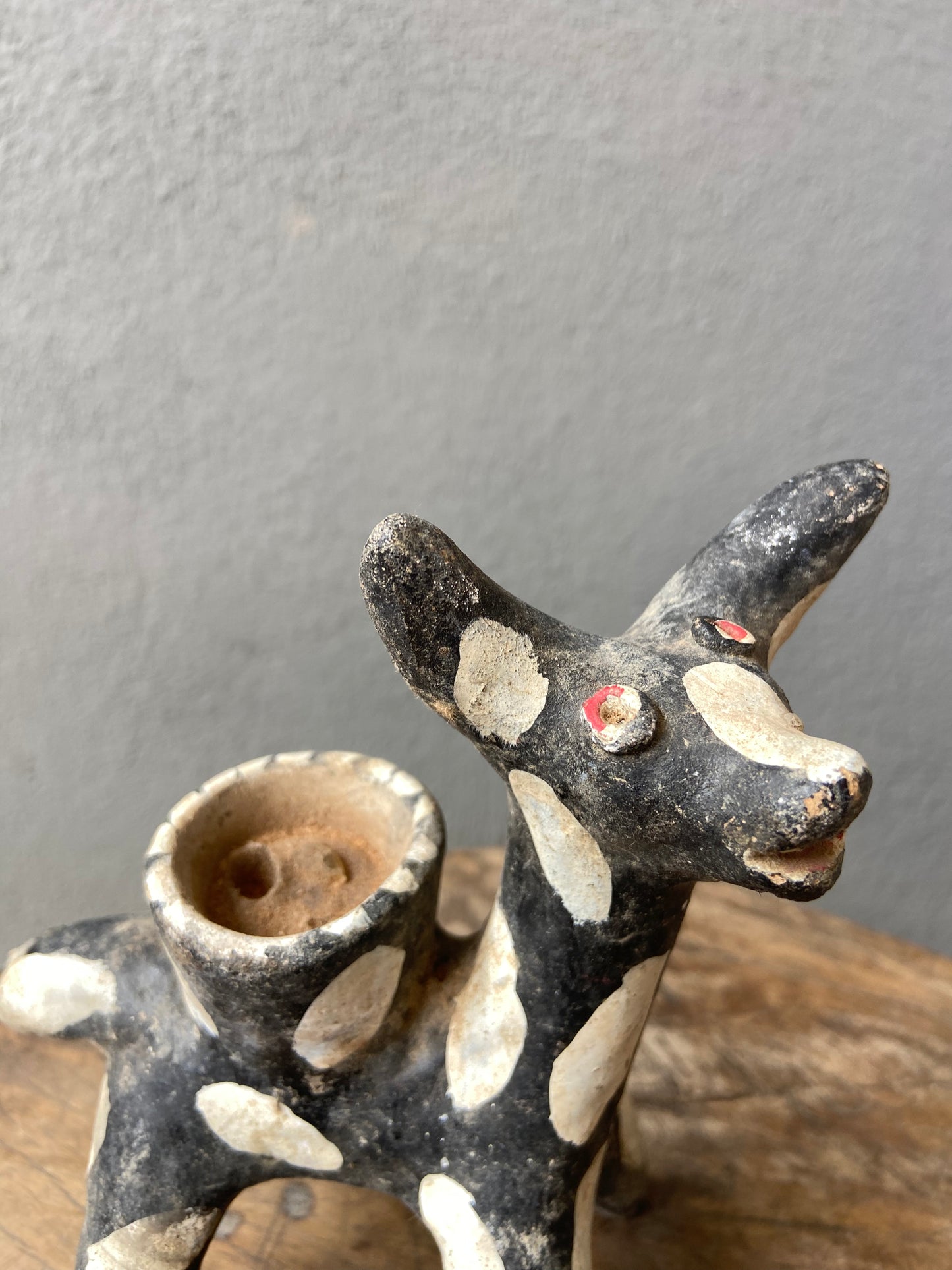 Candelero Vintage de la Huasteca/ Vintage Candleholder from the Huasteca