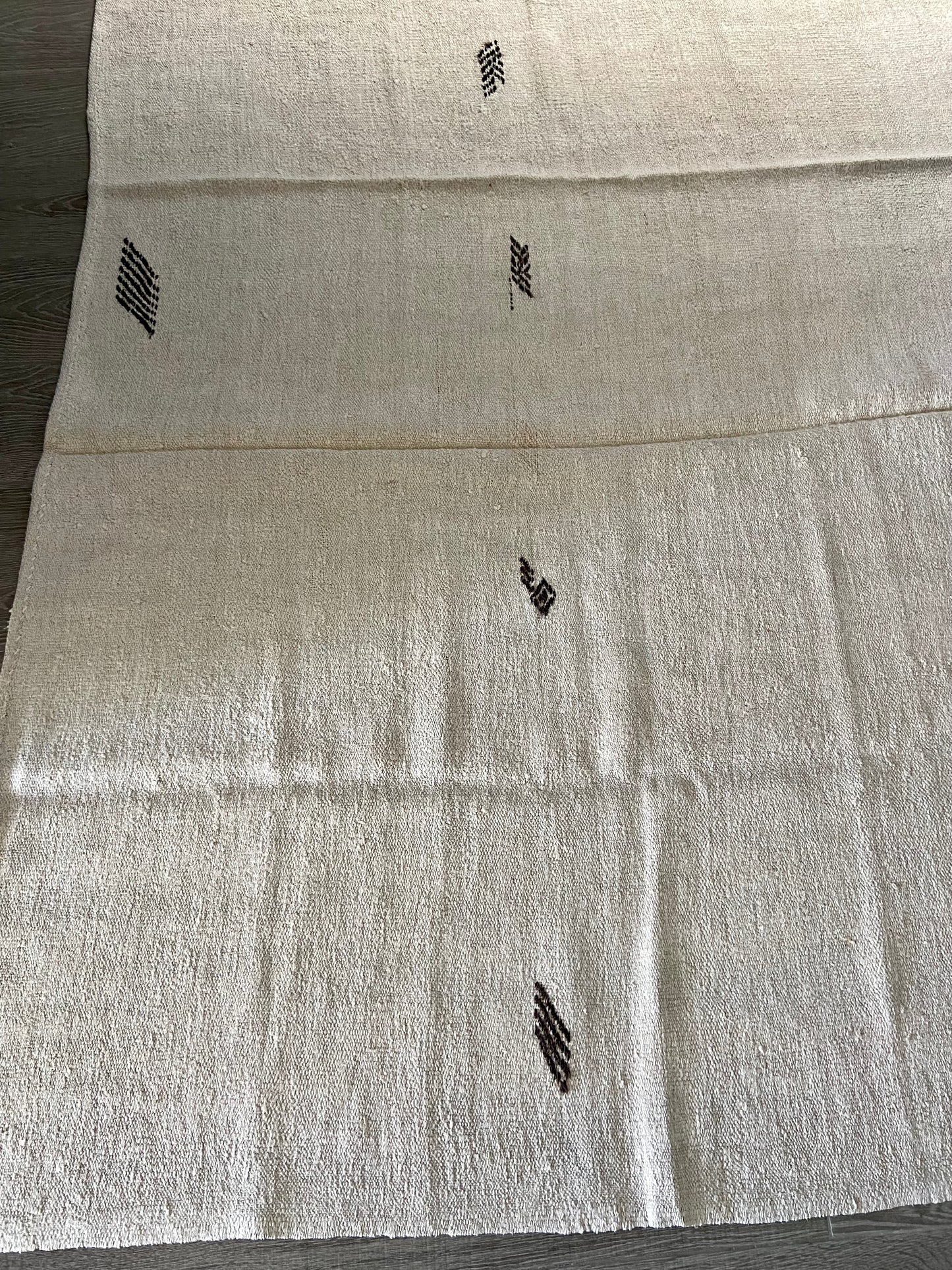 Hemp Carpet From Turkey 1970’s / Tapete Turco de Cañamo